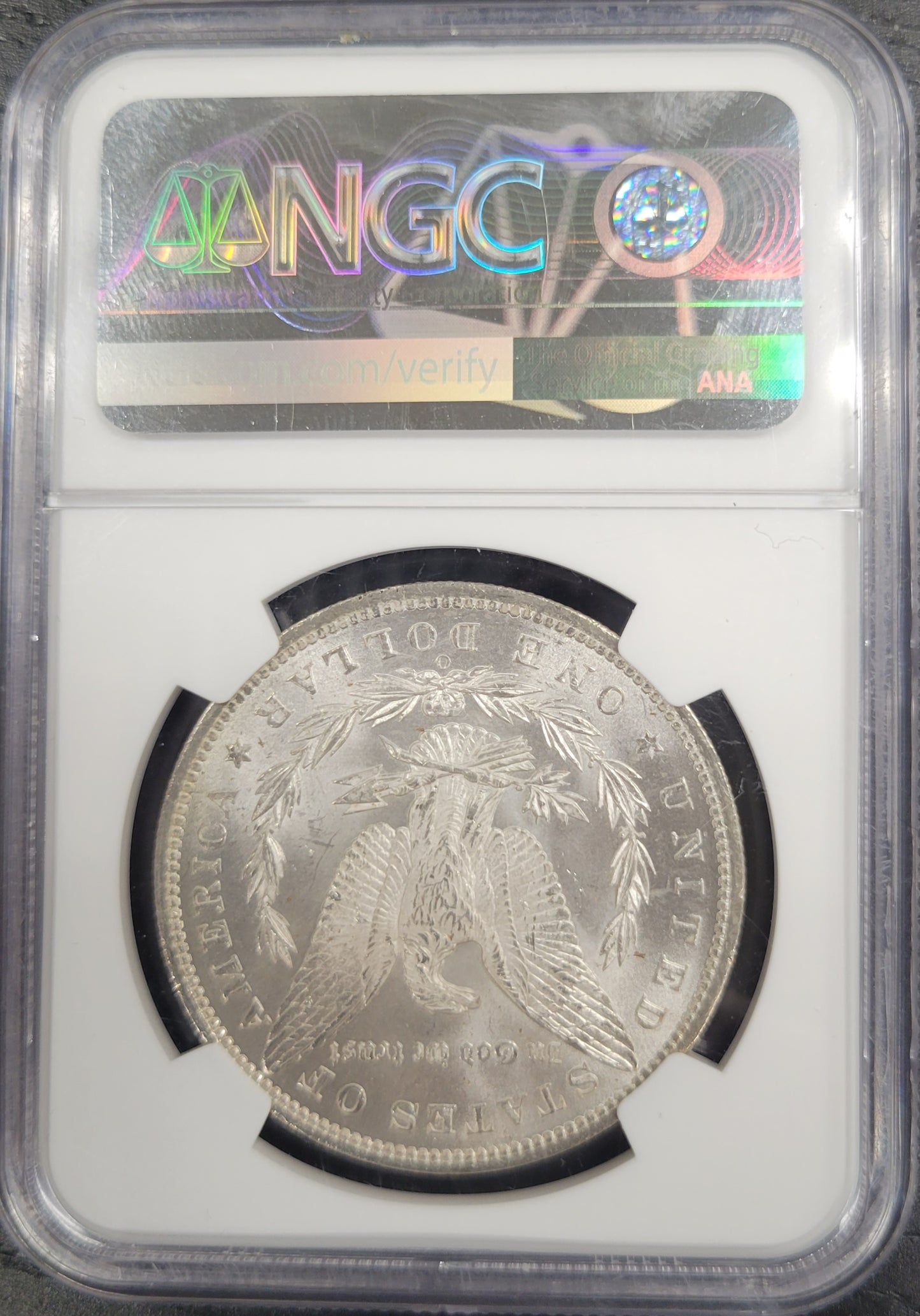 1885-O Morgan Silver Dollar NGC certified MS63