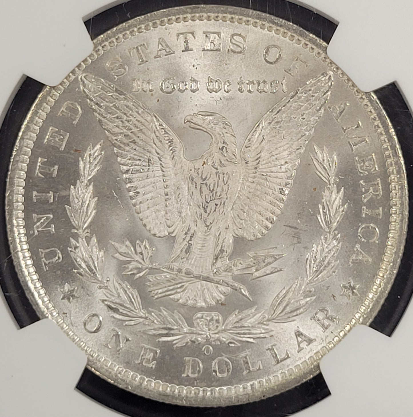 1885-O Morgan Silver Dollar NGC certified MS63