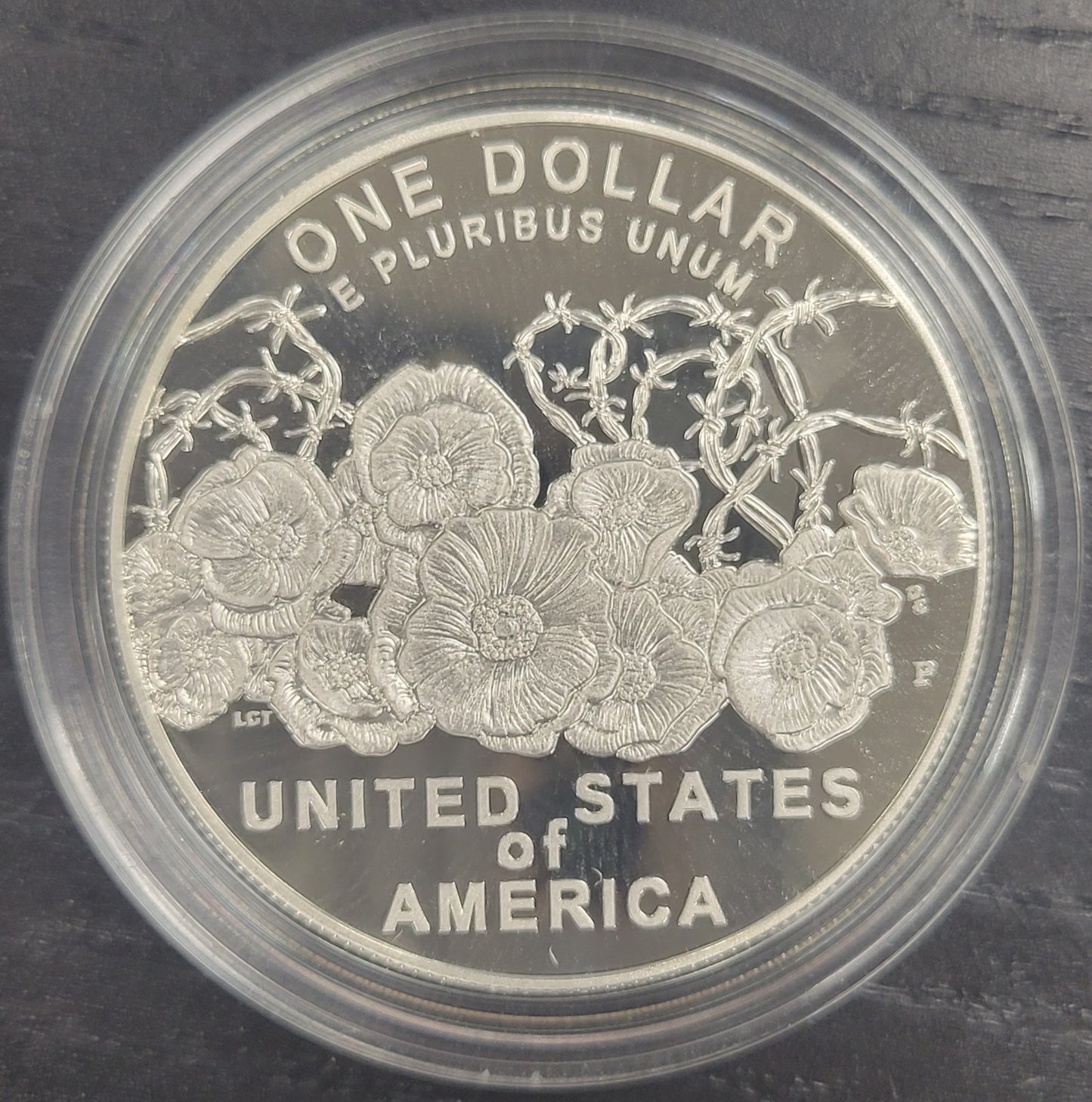 2018 World War I Centennial Silver Dollar and Army Medal Set