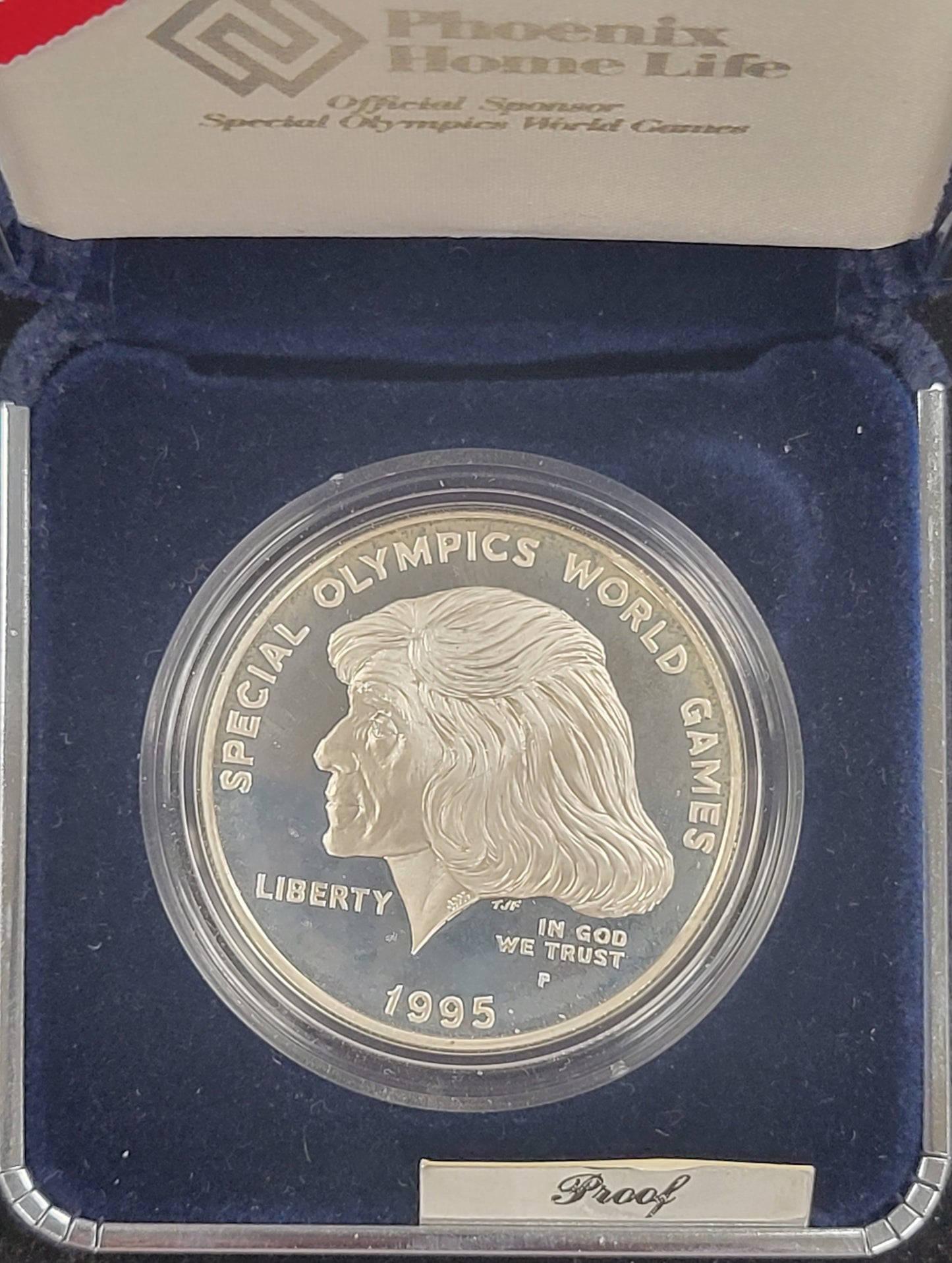 1995-P Special Olympics World Games Silver Dollar