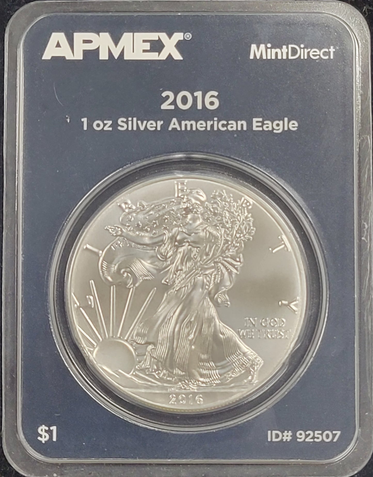 2016 1 oz. Silver American Eagle $1