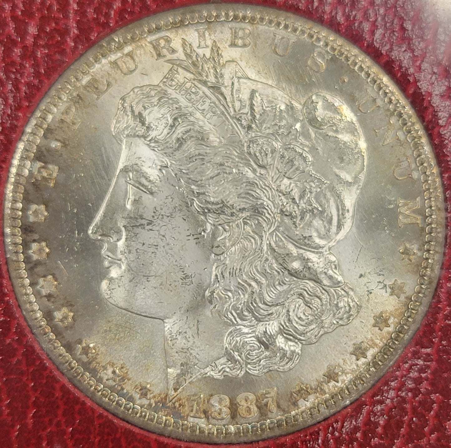 1887-S Morgan Silver Dollar Redfield Hoard NGC certified MS63