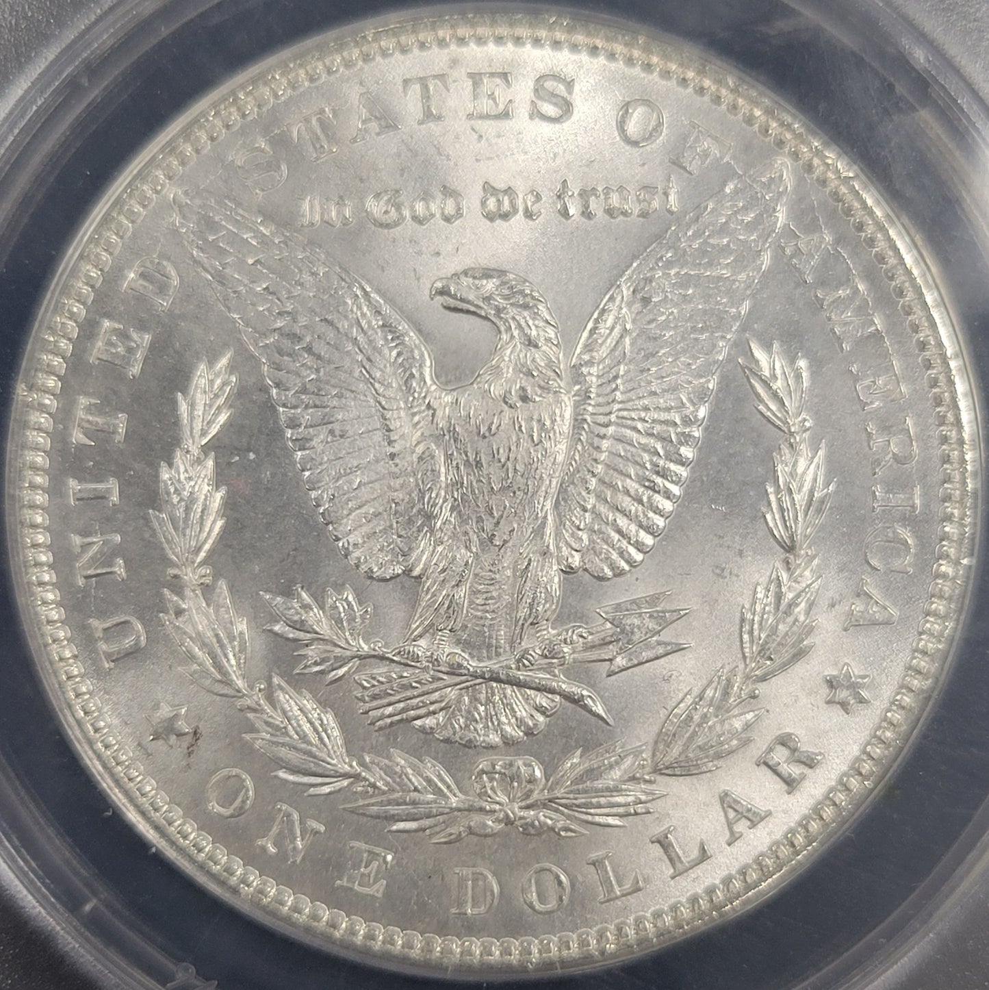1886 Morgan Silver Dollar $1 ANACS certified MS63