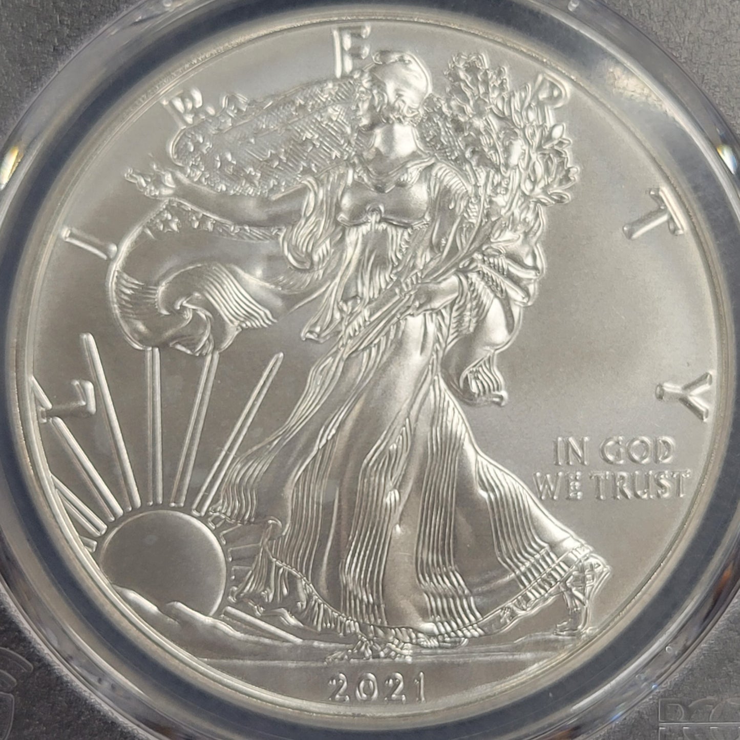 2021-W American Silver Eagle Type 1 PCGS certified MS70