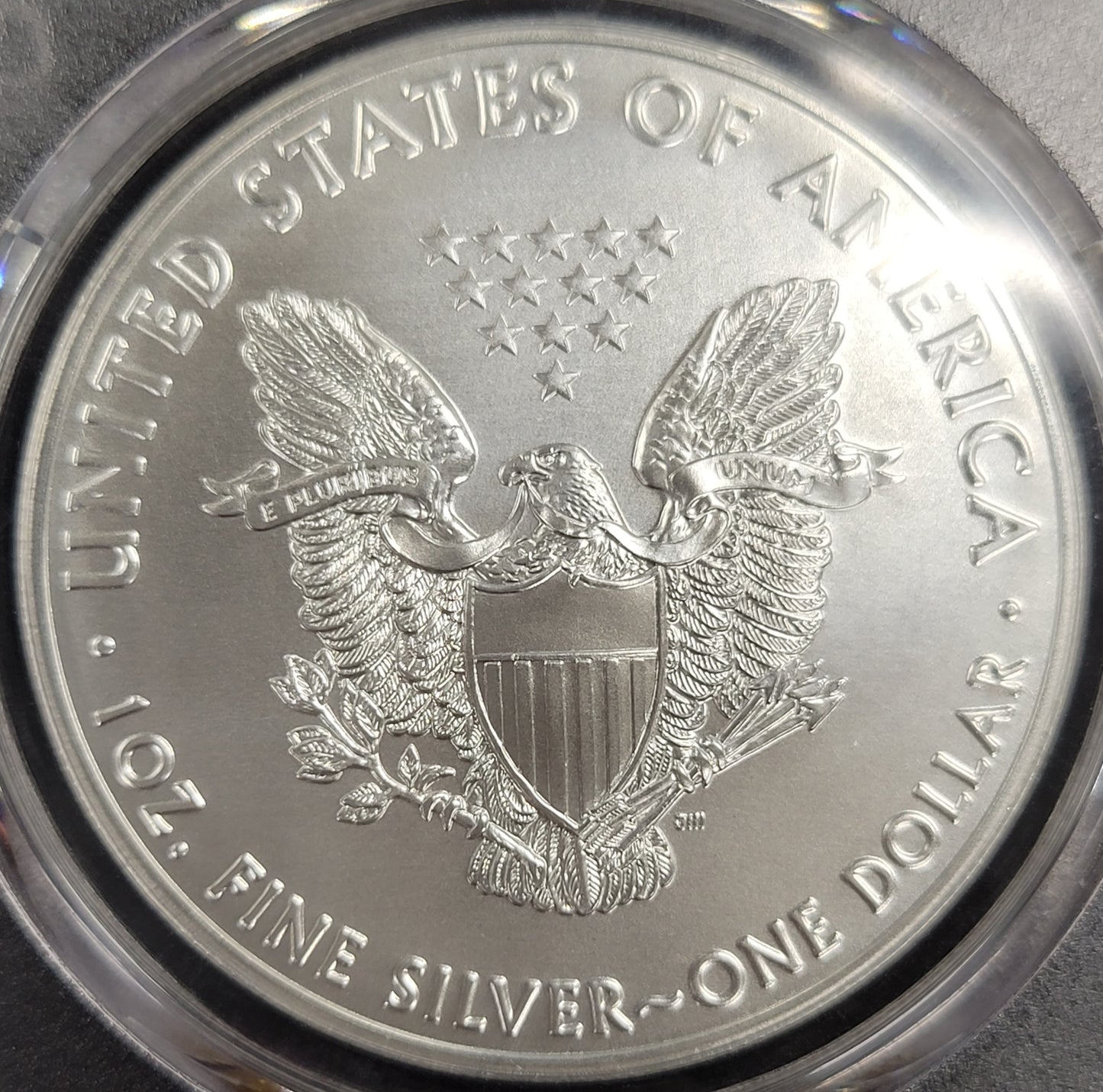 2021-S American Silver Eagle Type 1 Emergency Issue $1 PCGS certified MS70
