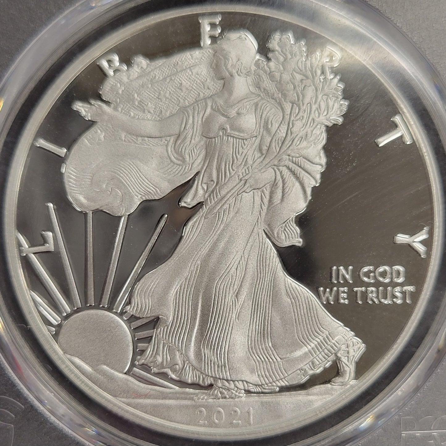 2021-W American Silver Eagle Type 1 $1 PCGS certified PR70DCAM
