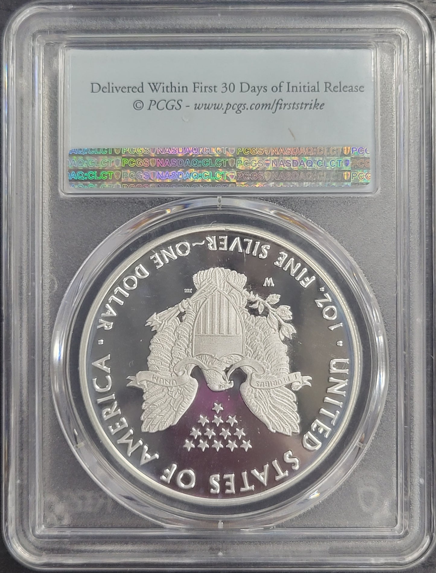 2021-W American Silver Eagle First Strike Type 1 $1 PCGS certified PR70DCAM