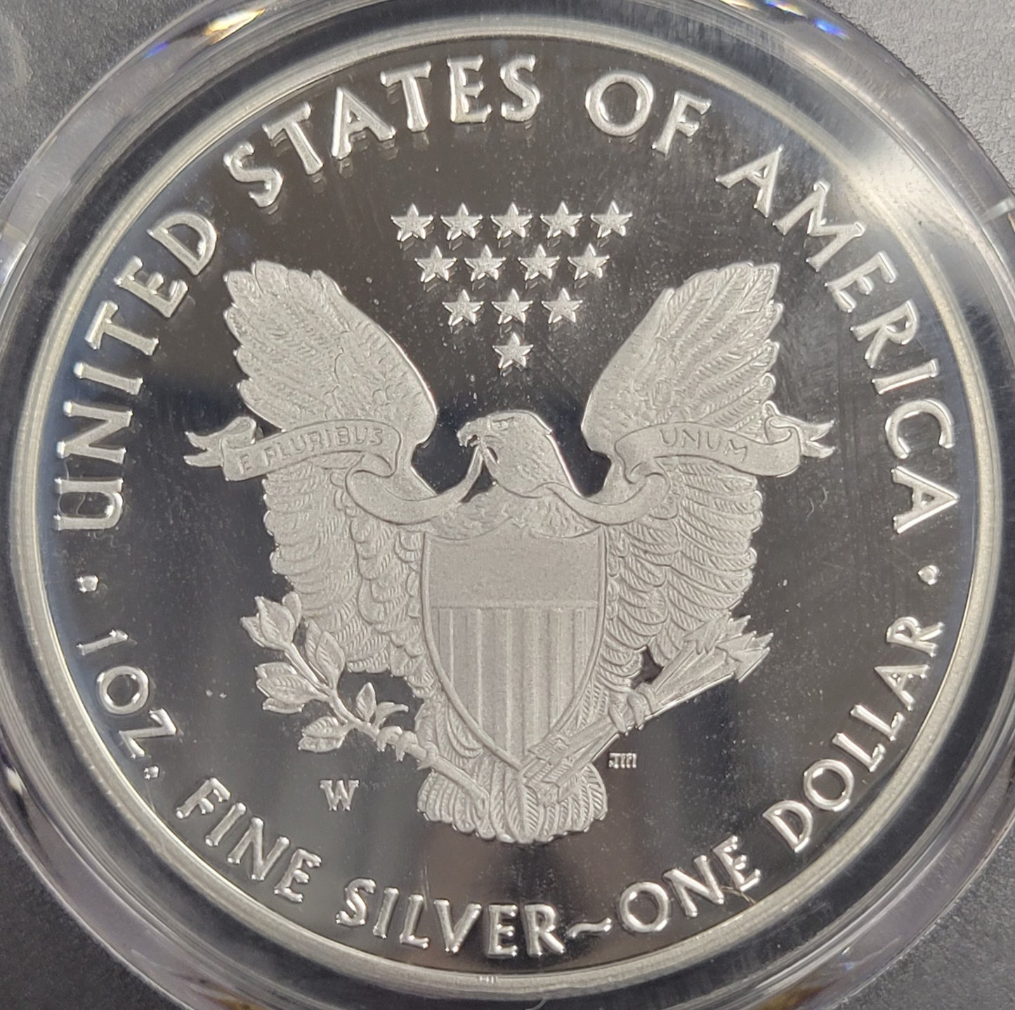 2021-W American Silver Eagle First Strike Type 1 $1 PCGS certified PR70DCAM