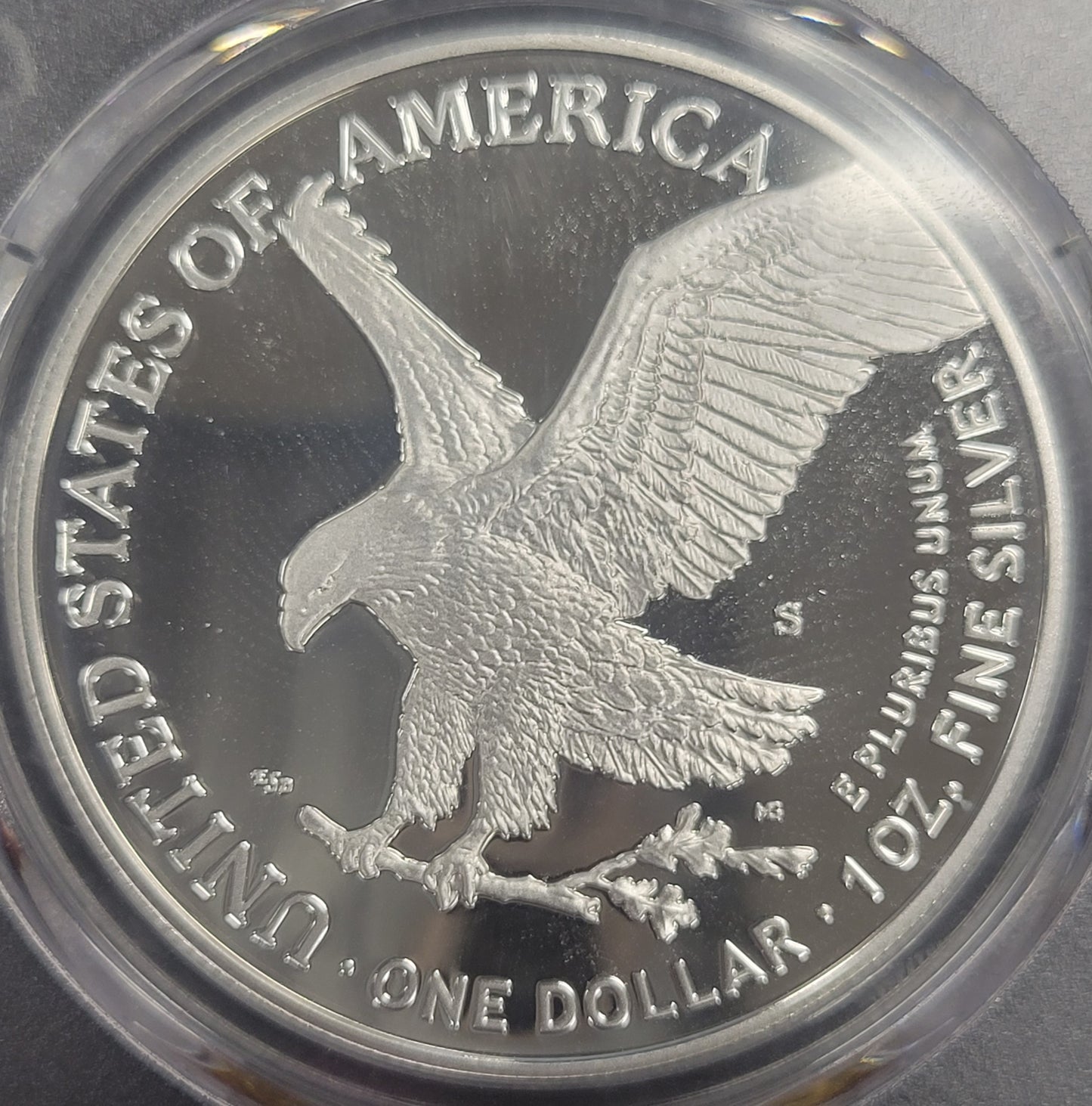 2021-S American Silver Eagle First Strike Type 2 $1 PCGS certified PR70DCAM