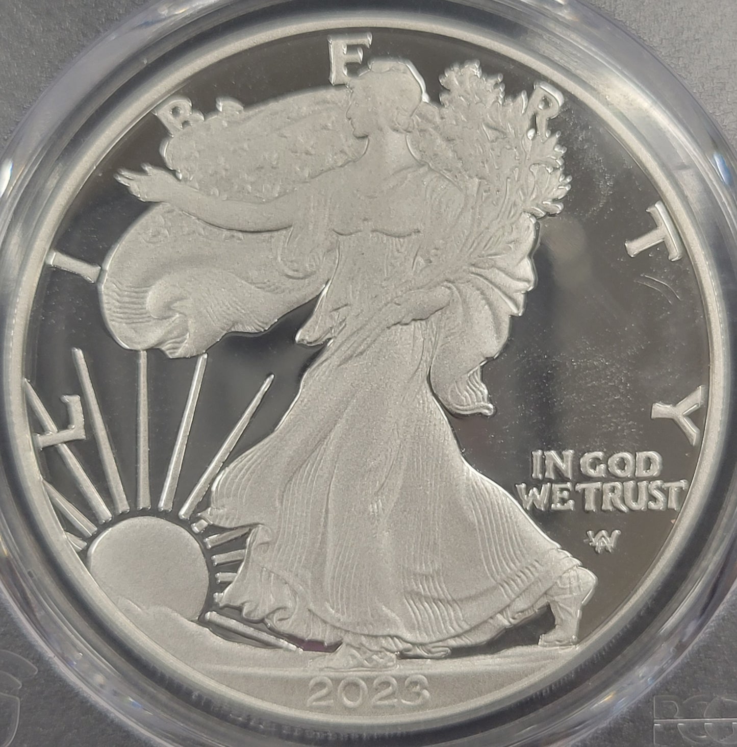 2023-W American Silver Eagle First Strike $1 PCGS certified PR70DCAM