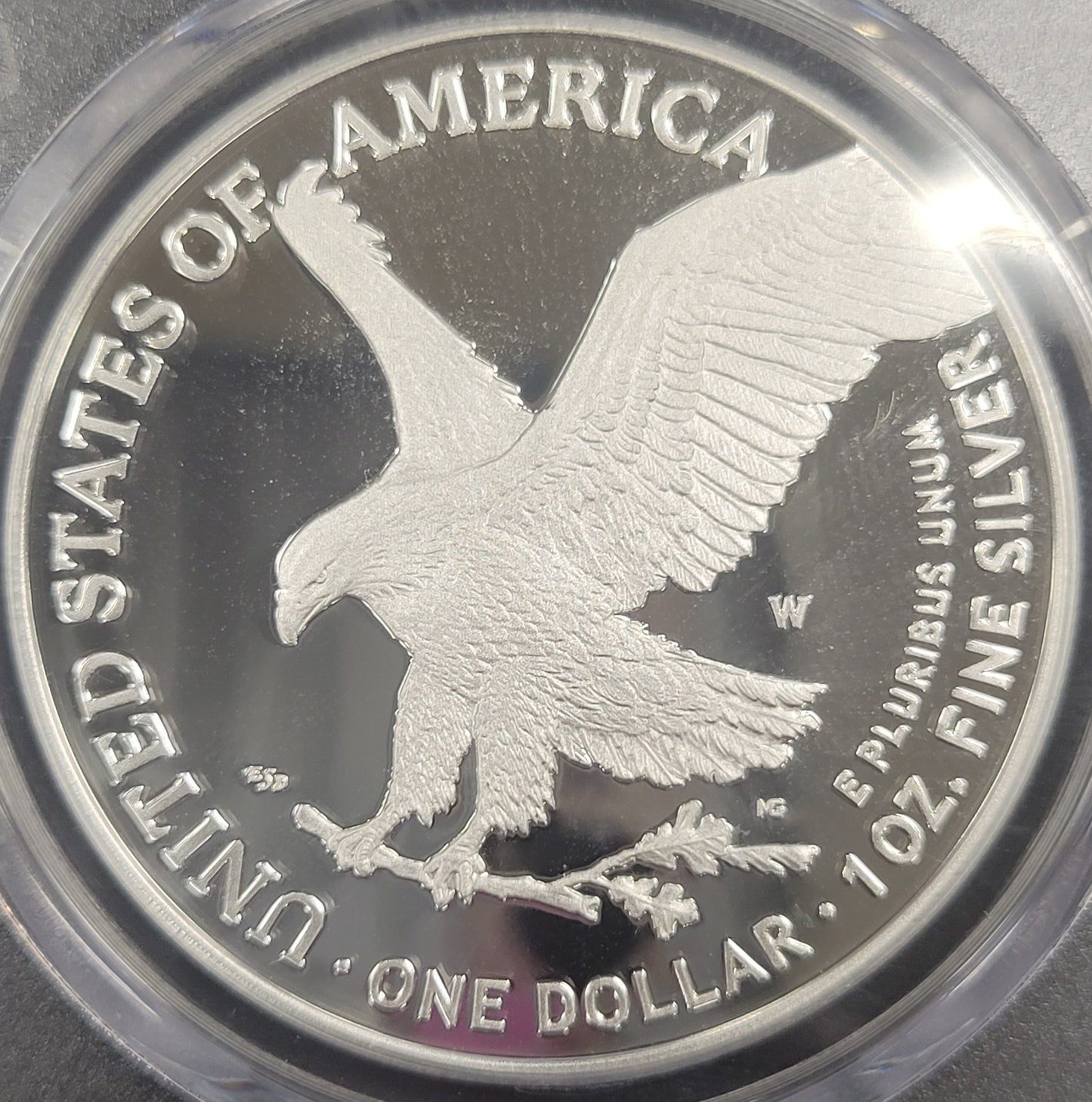 2023-W American Silver Eagle First Strike $1 PCGS certified PR70DCAM