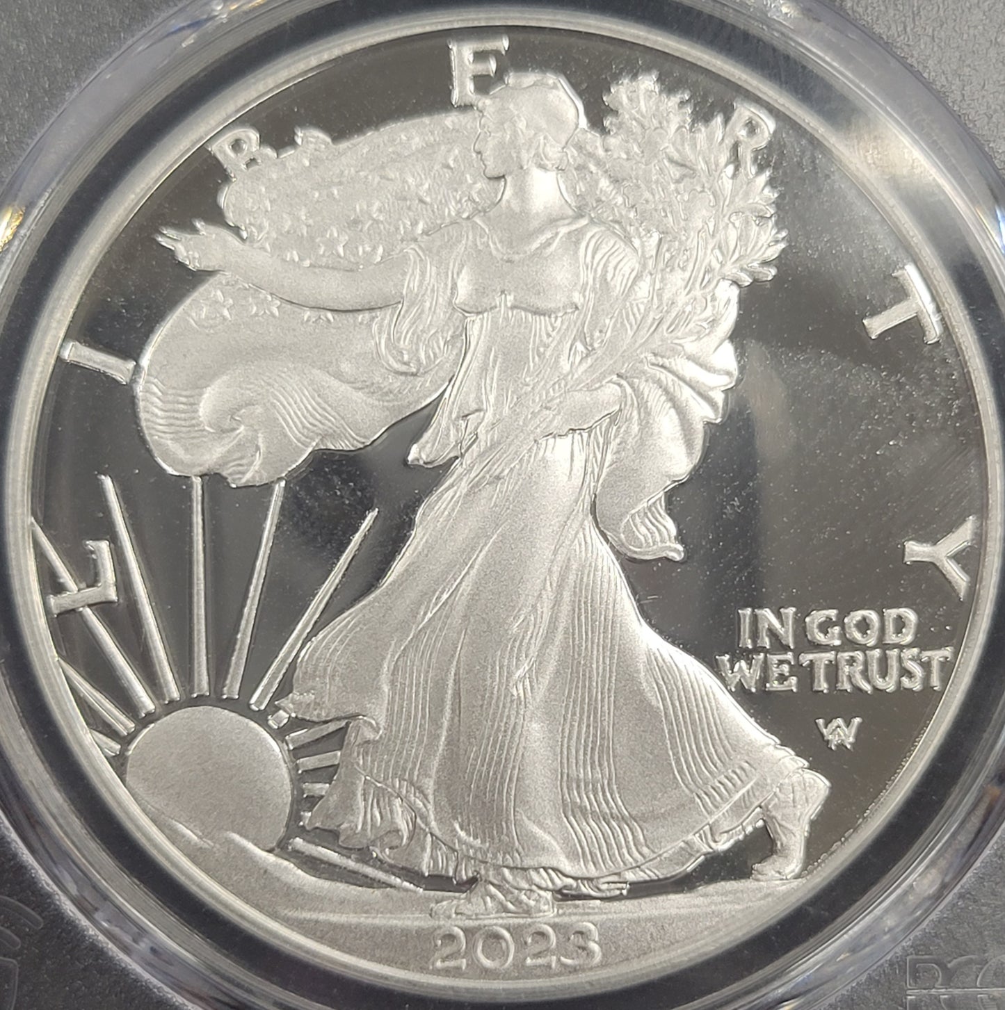 2023-W American Silver Eagle First Strike $1 PCGS certified PR69DCAM