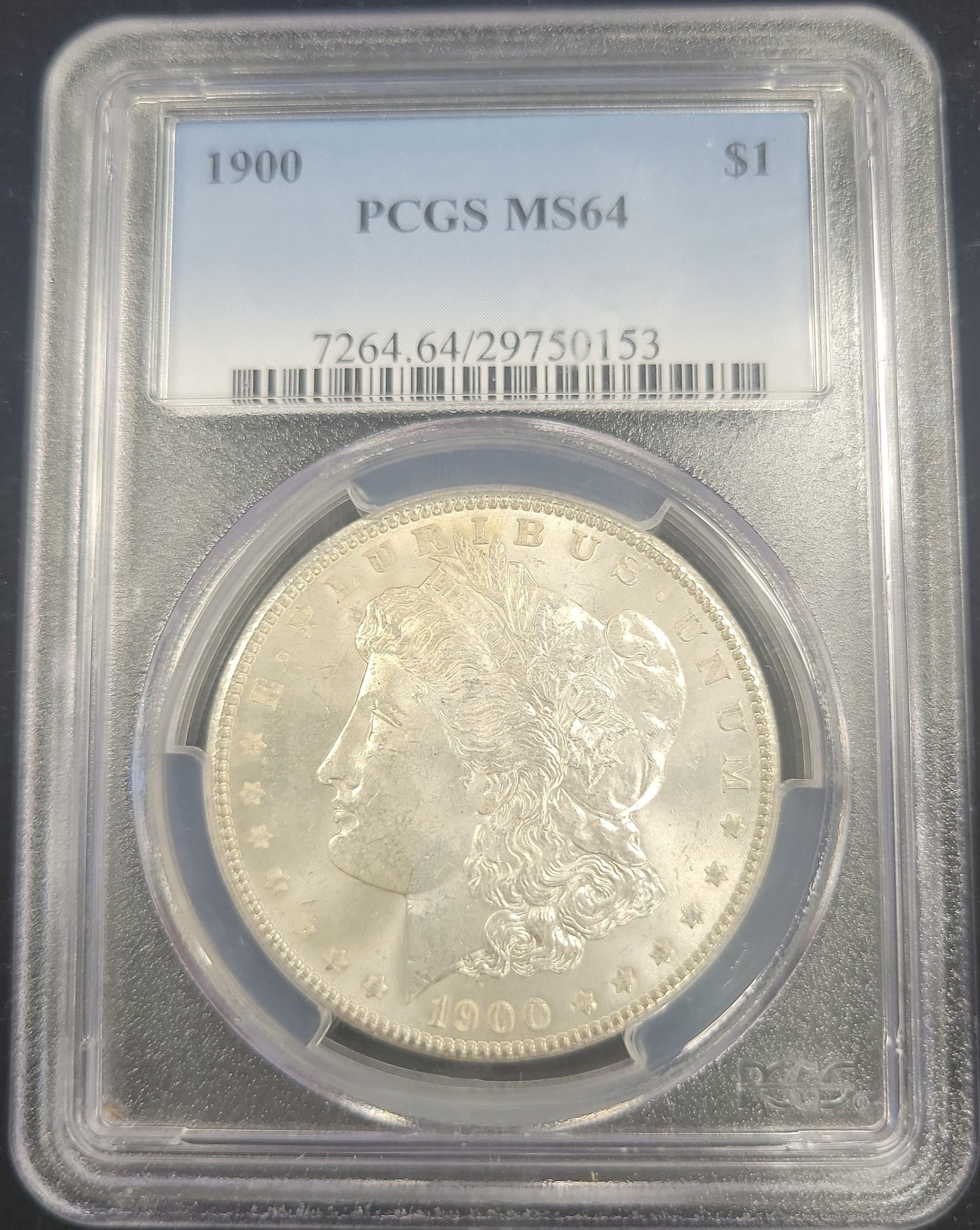 1900 Morgan Silver Dollar PCGS MS64