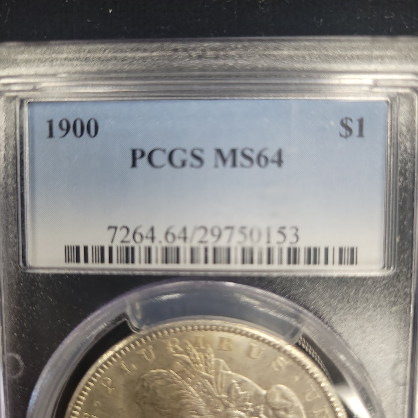 1900 Morgan Silver Dollar PCGS MS64