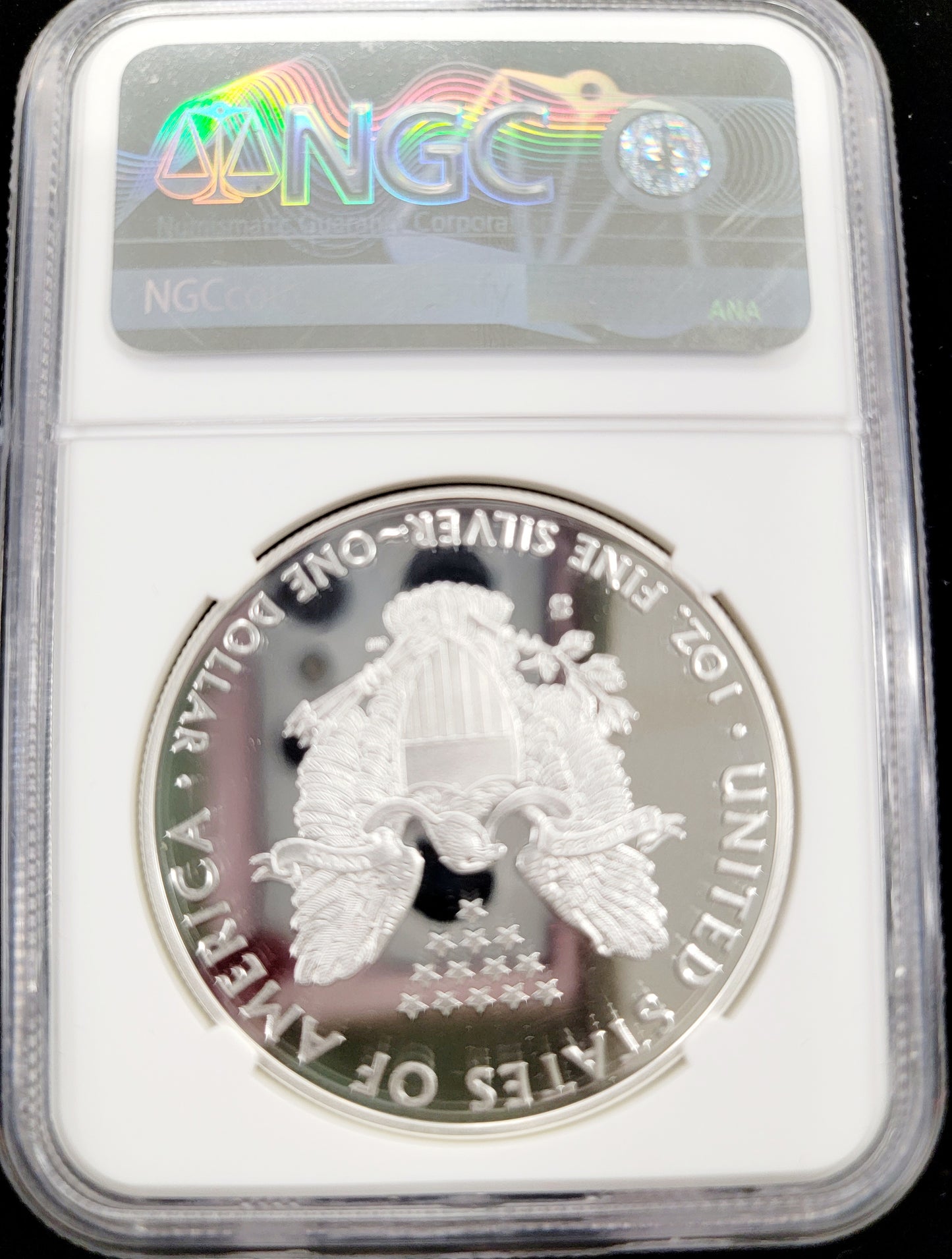 2019 S Silver,1oz, Eagle, Standing Liberty, S$1, PF 70 Ultra Cameo, First Releases, Certified, Uncirculated