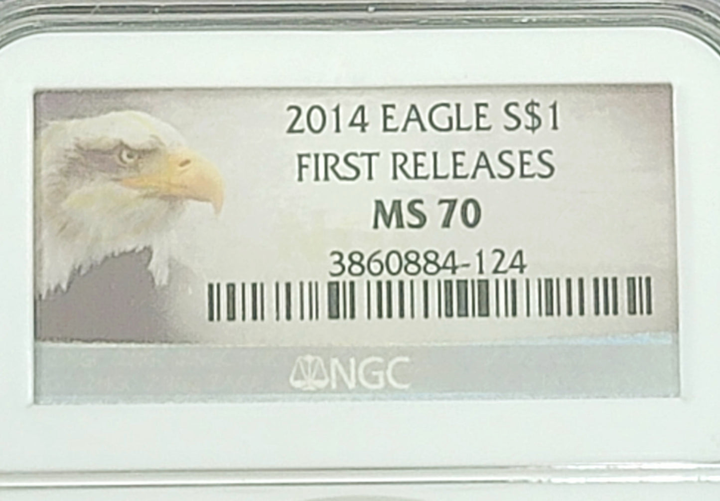 2014 Silver Eagle, Standing liberty, First Releases MS 70 NGC, Certified, Uncirculated