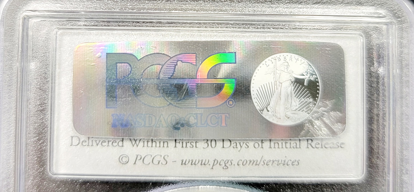 2014 China Panda 10 Ten Yuan Solid .999 Silver 1oz Coin PCGS MS70 First Strike