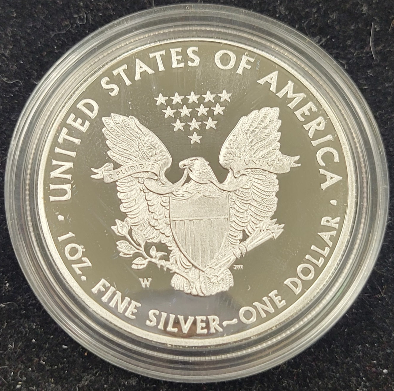 2012 American Eagle One Ounce Silver Proof Standing Liberty $1