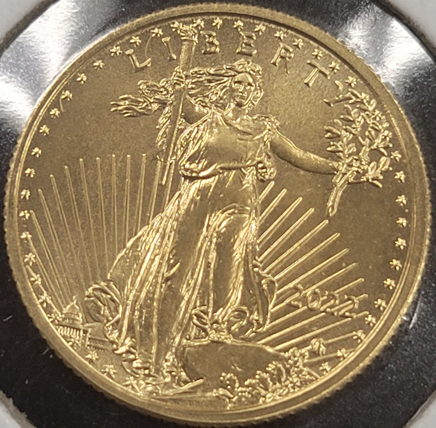 2022 1/10 oz Gold American Eagle Standing Liberty $5