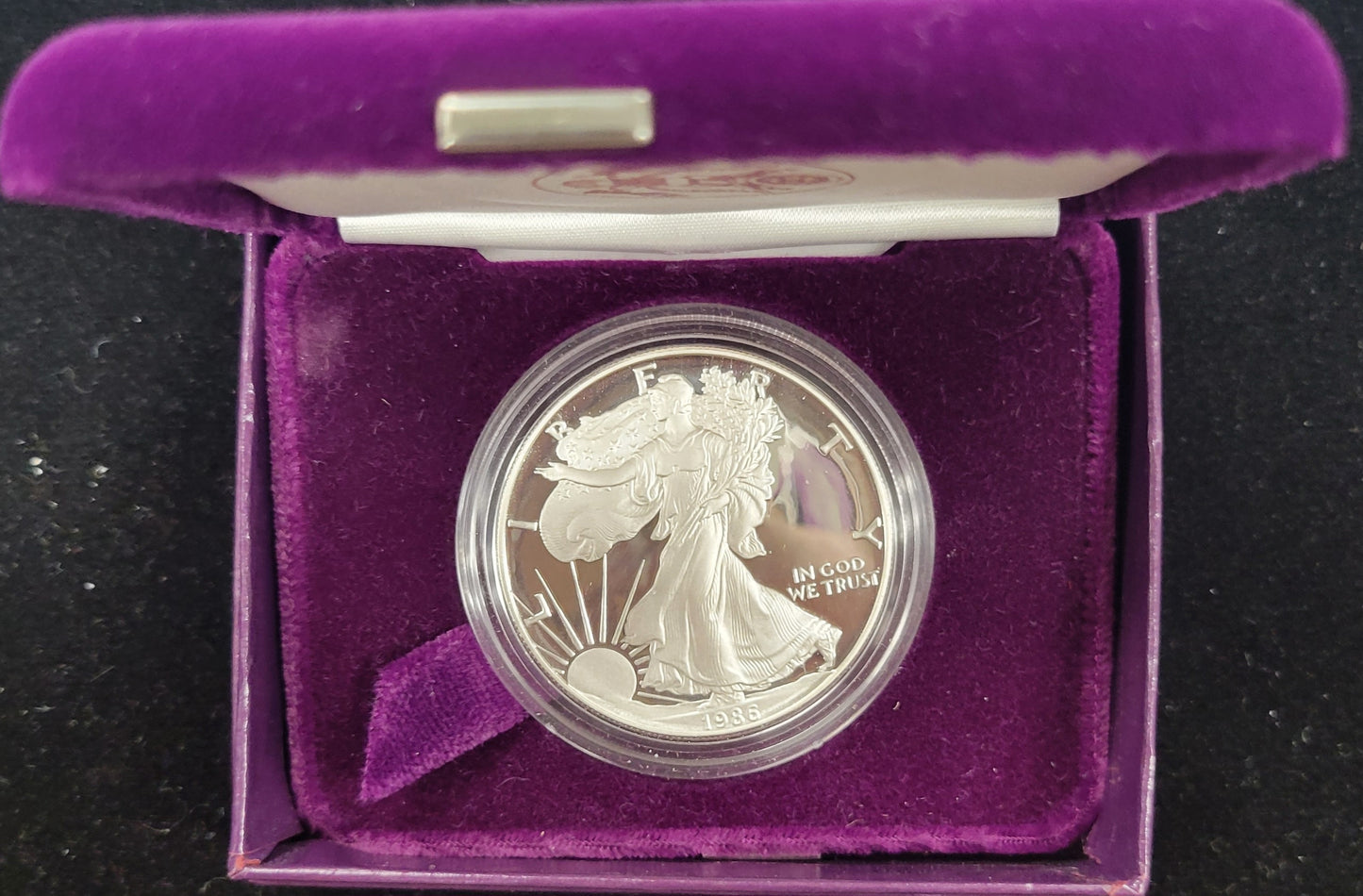 1986-S American Eagle Silver Liberty $1 Coin