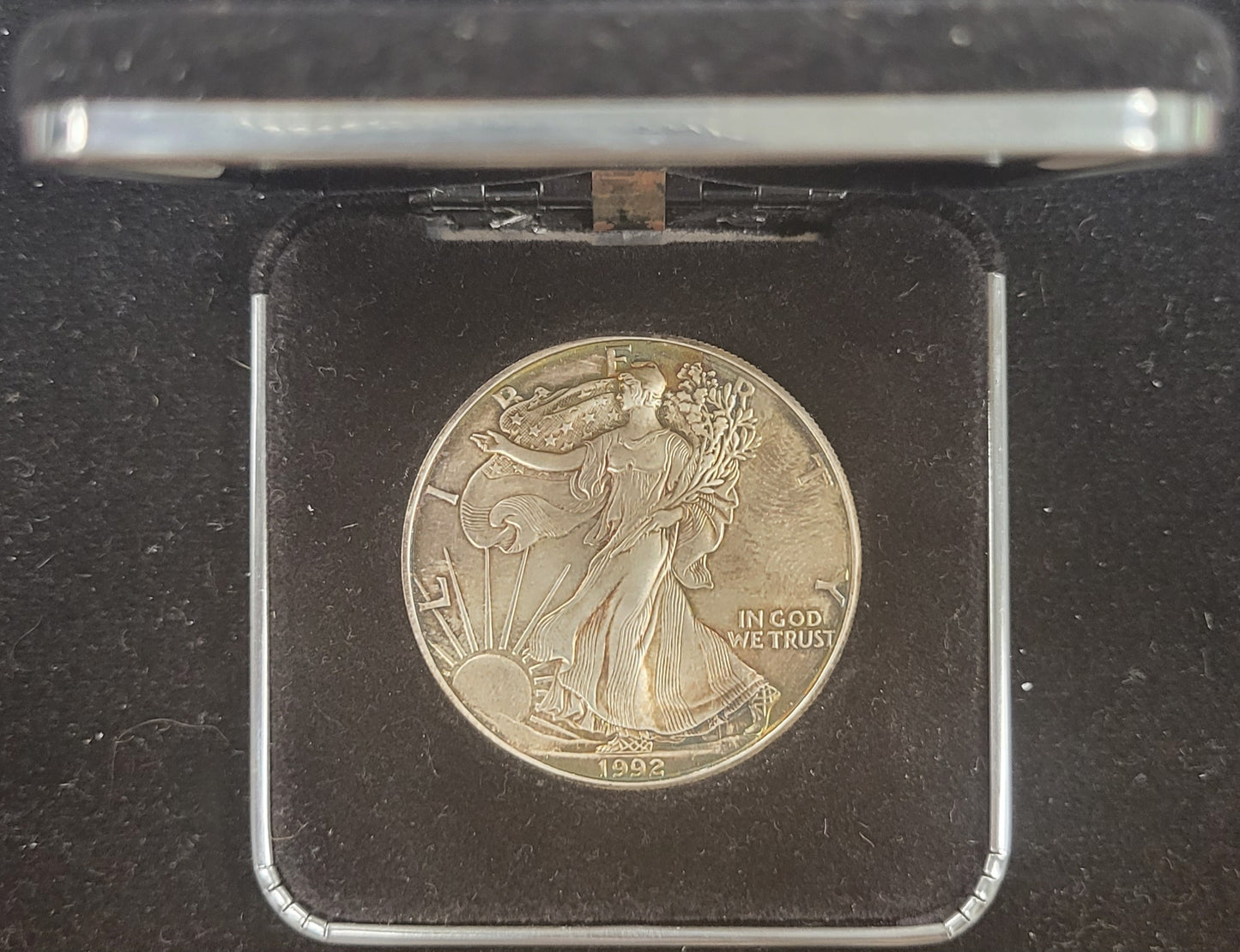 1992 American Eagle Standing Liberty $1 Silver Dollar Coin