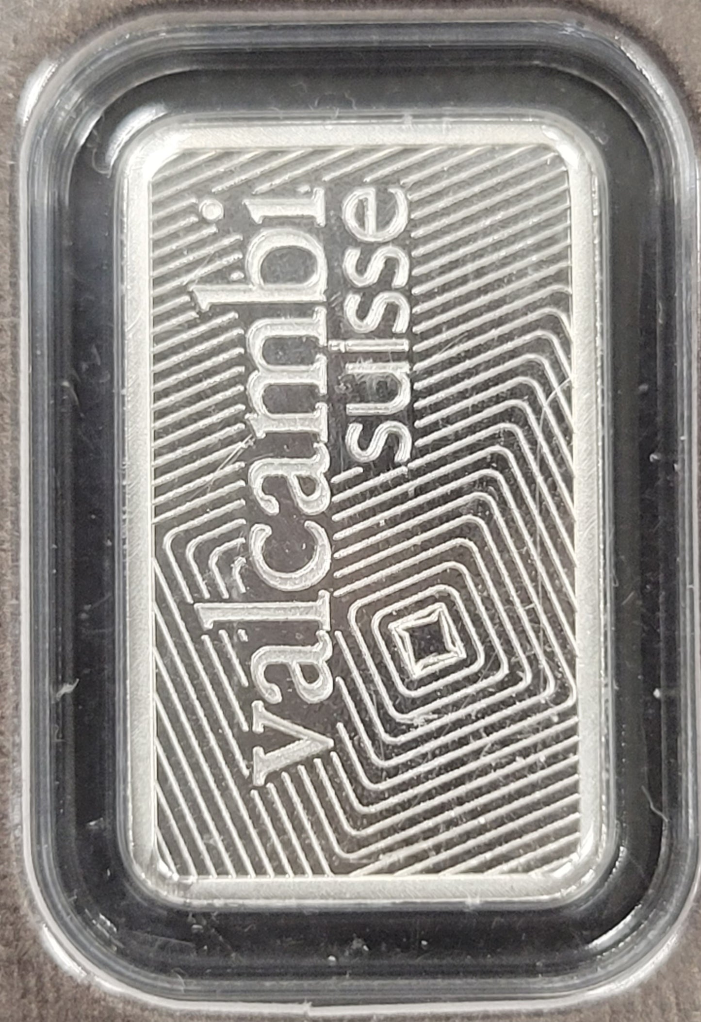 2.5 Gram Valcambi Suisse 999.5 Platinum (W/ Assayer Mark)