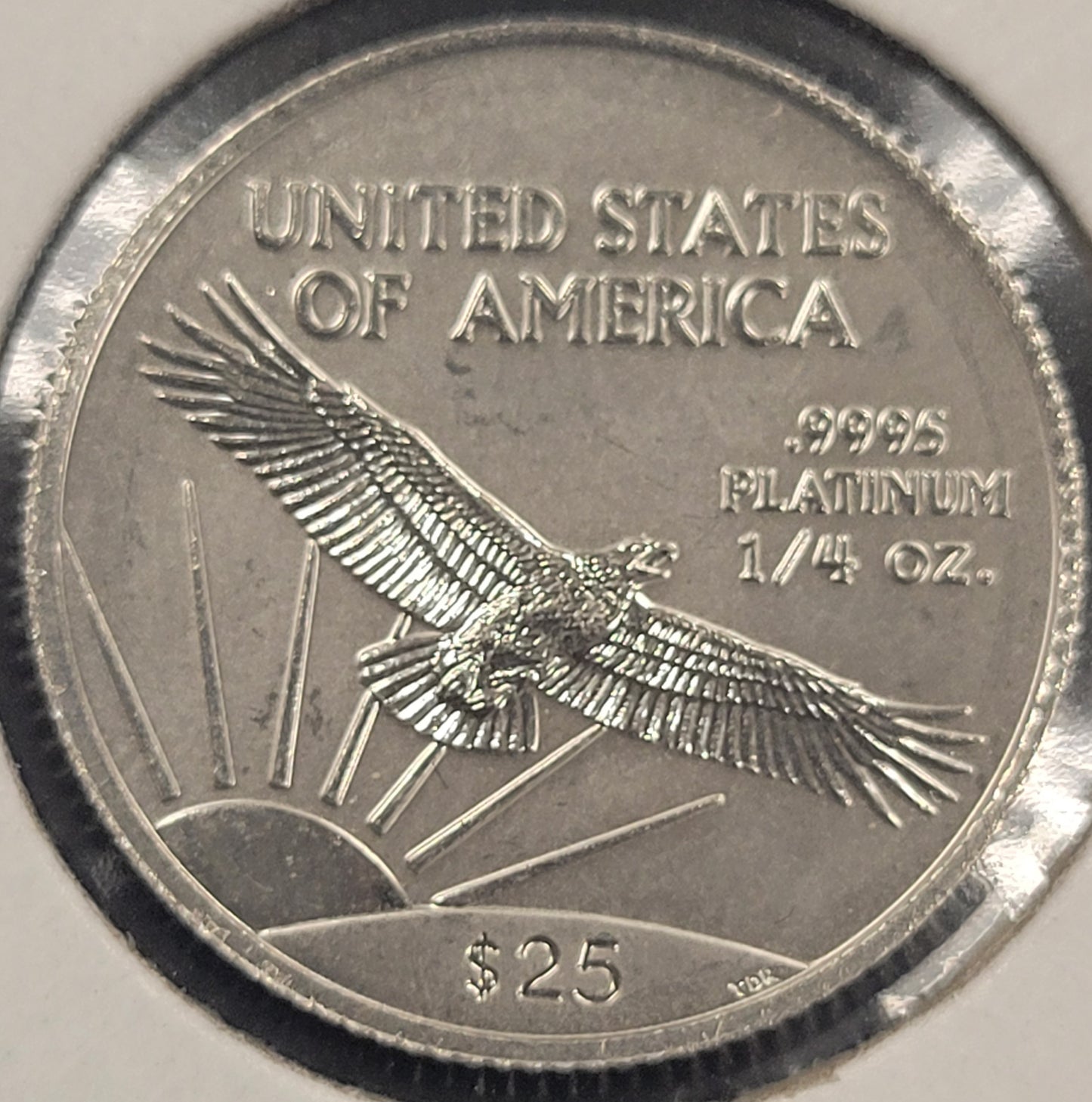 2000 1/4 oz .9995 Platinum Liberty Statue of Liberty $25