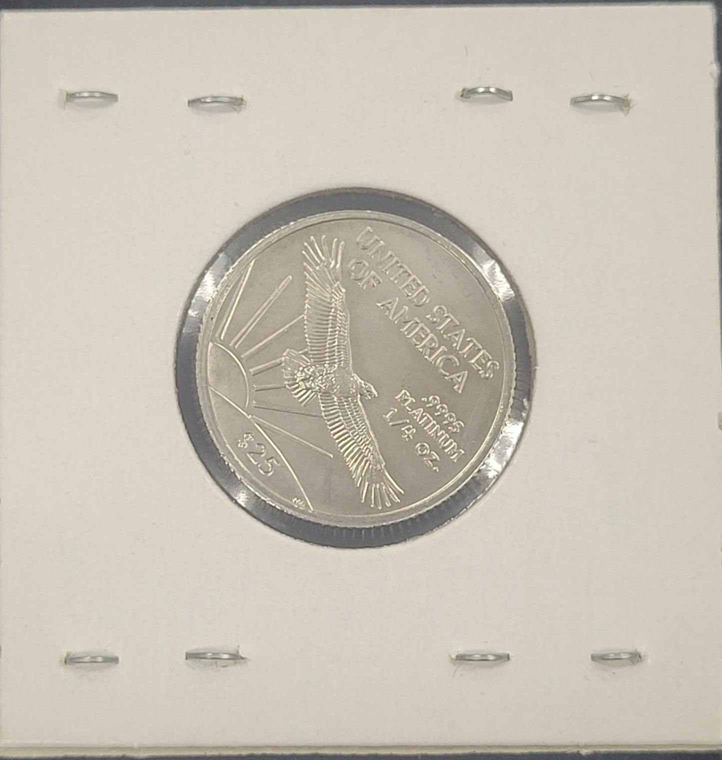 2007 American Eagle Statue of Liberty $25 1/4 oz .9995 Platinum Coin