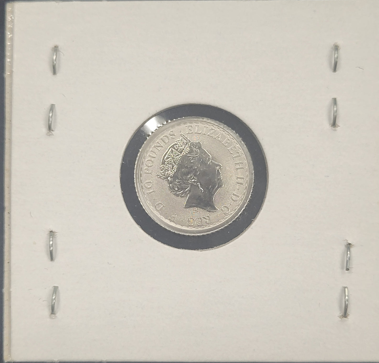 2019 1/10 oz 999.5 Platinum Britannia Coin