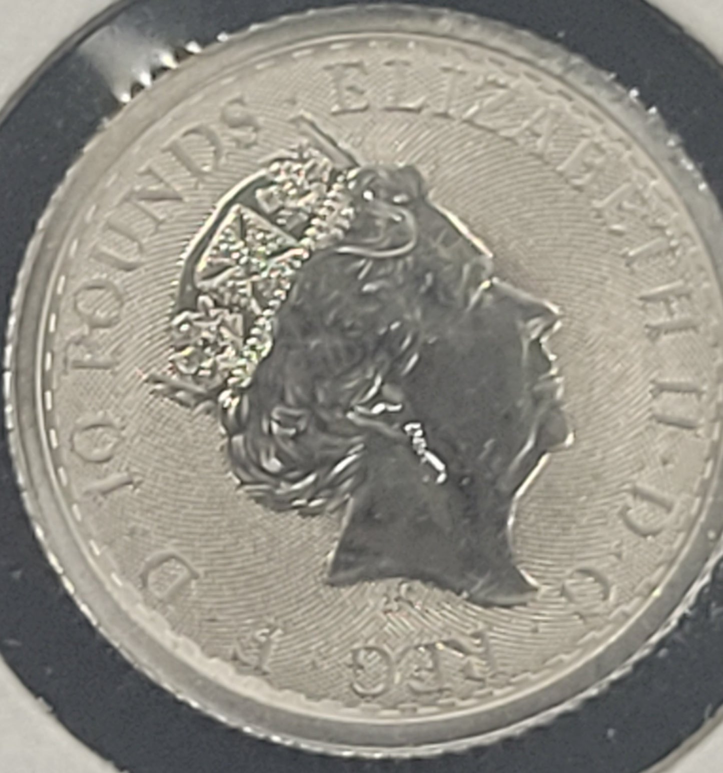 2019 1/10 oz 999.5 Platinum Britannia Coin
