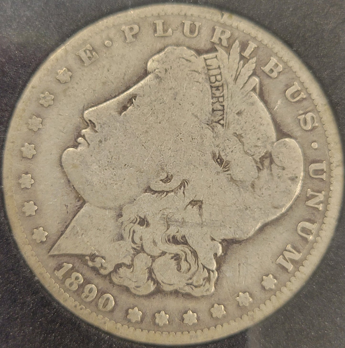 1890-O Morgan Silver Dollar $1