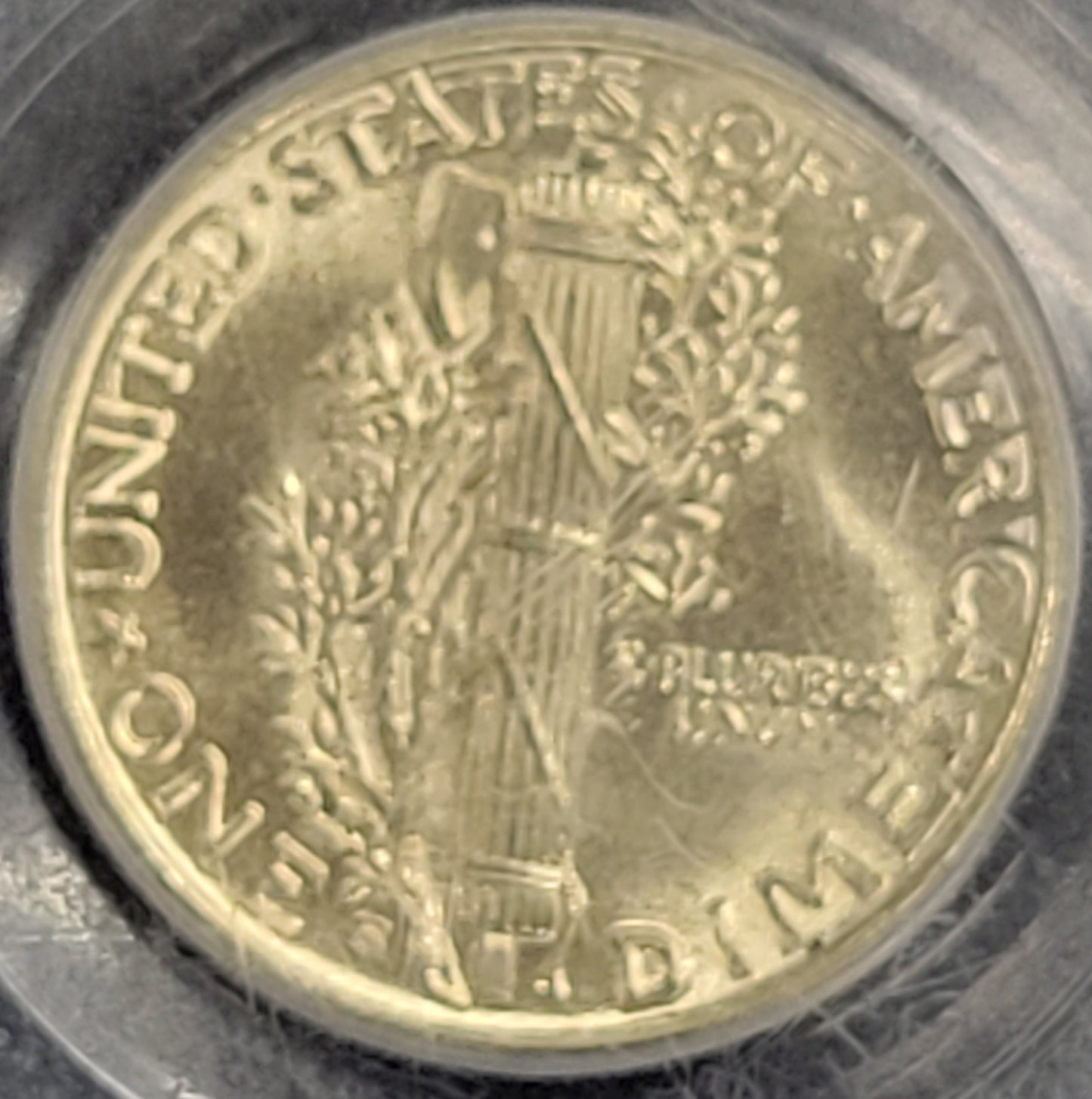 1944-S Mercury Dime 10c PCGS certified MS66