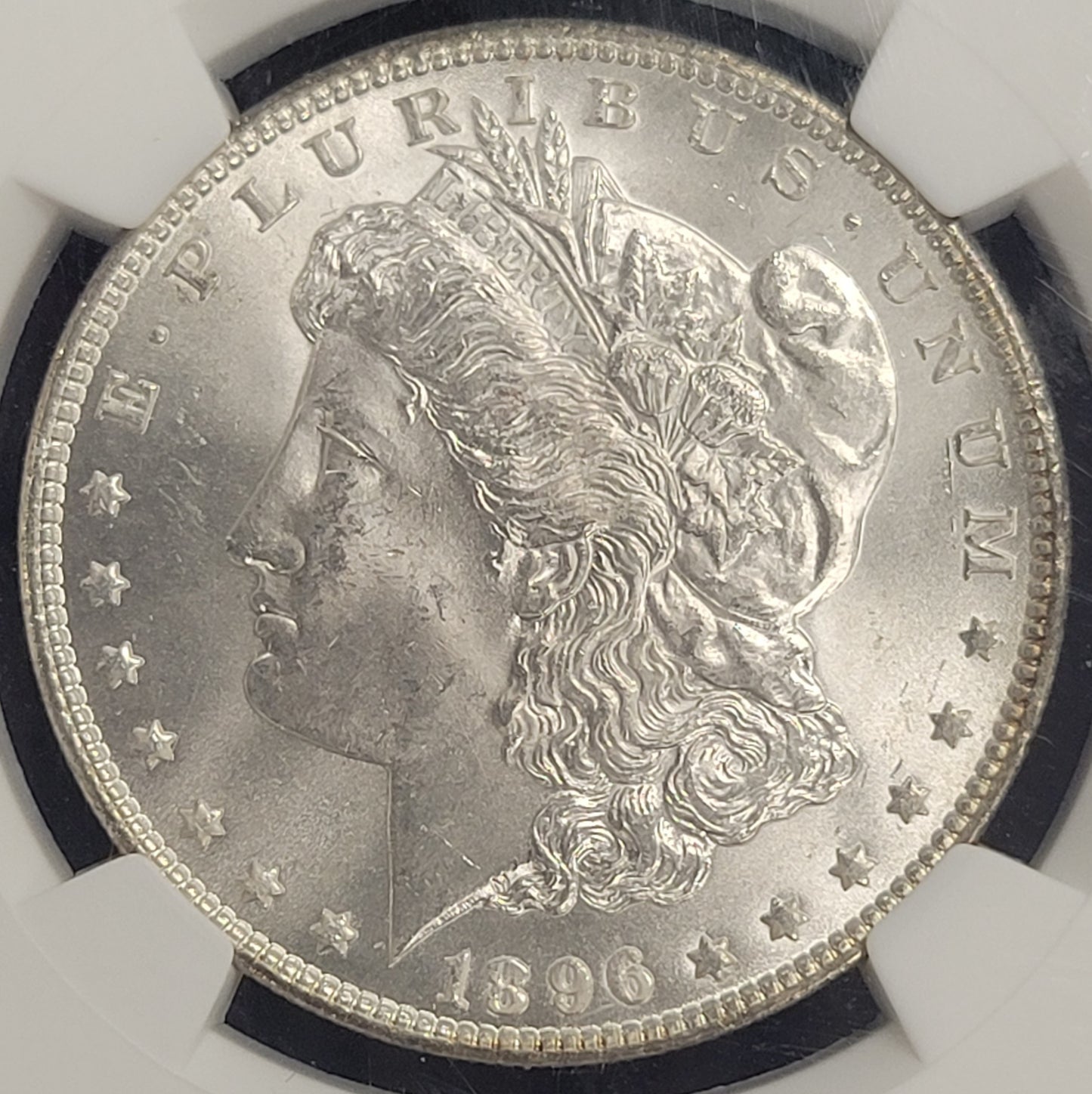 1896 Morgan Silver Dollar $1 NGC certified MS64