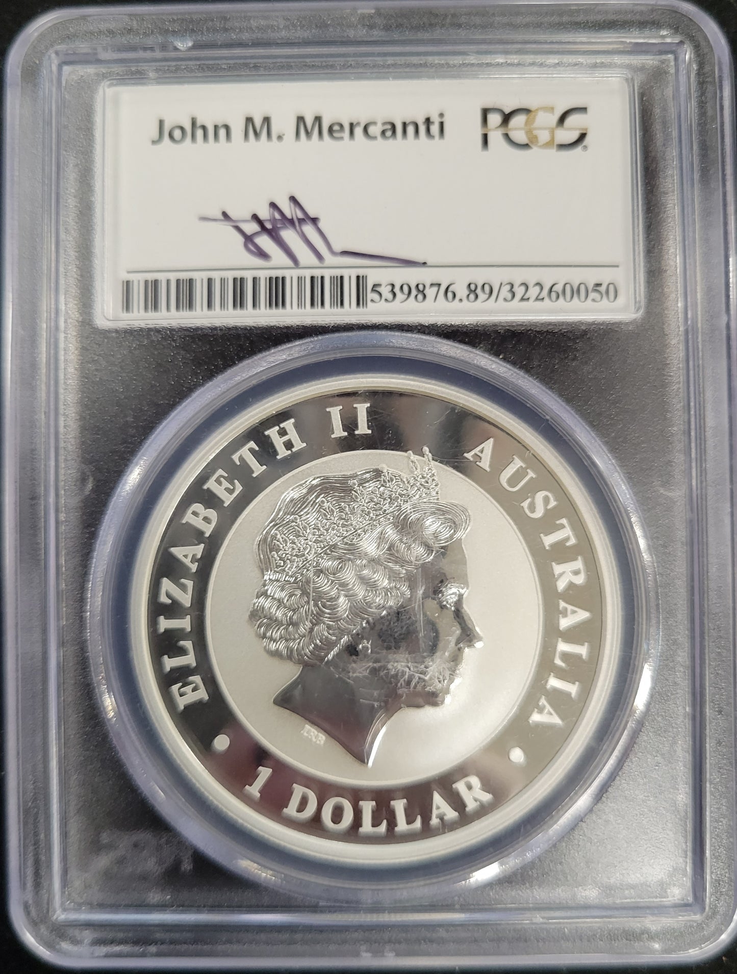 2015-P Australia Wedge Tailed Eagle $1 bullion PCGS certified Gem BU