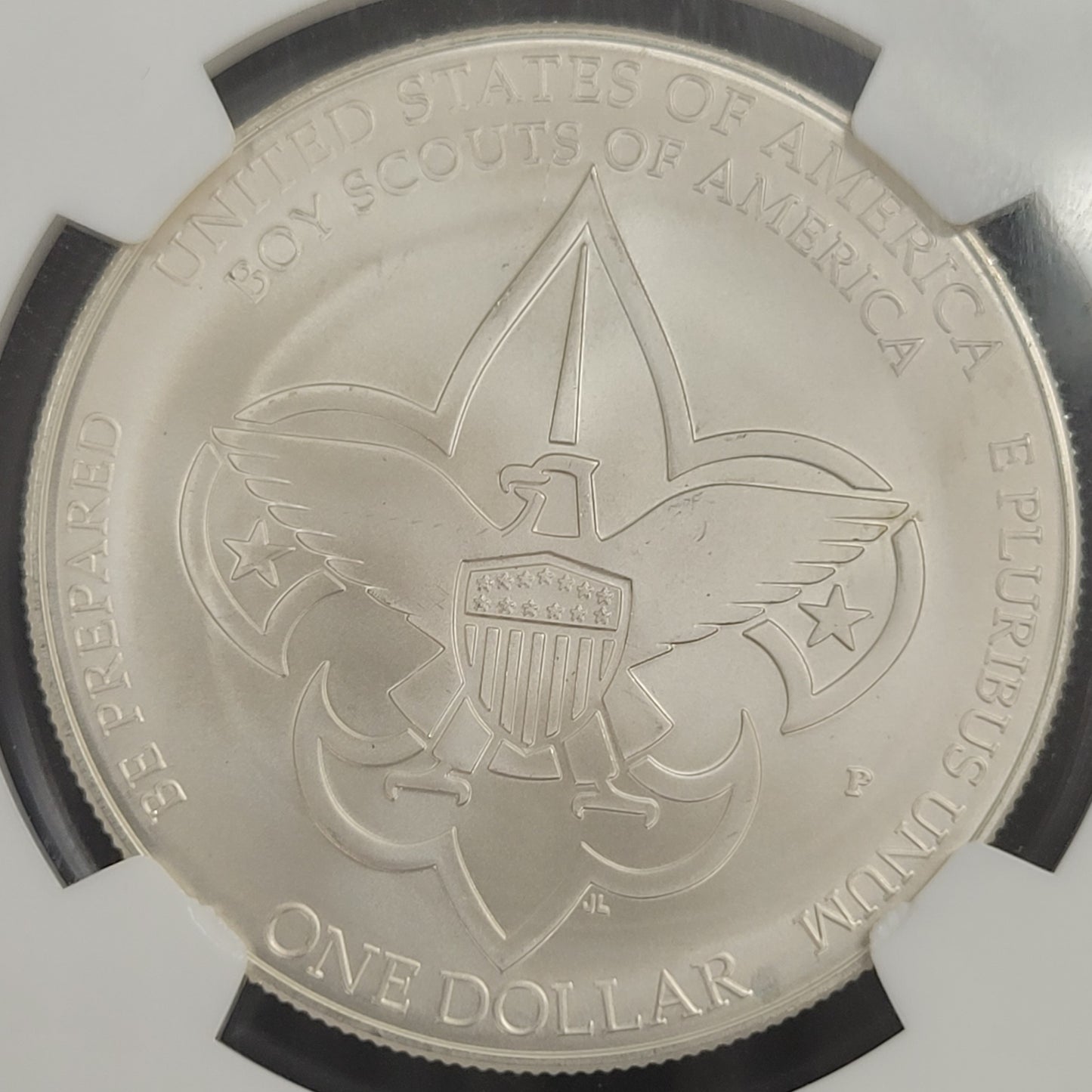 2010-P Boy Scouts $1 NGC certified MS69