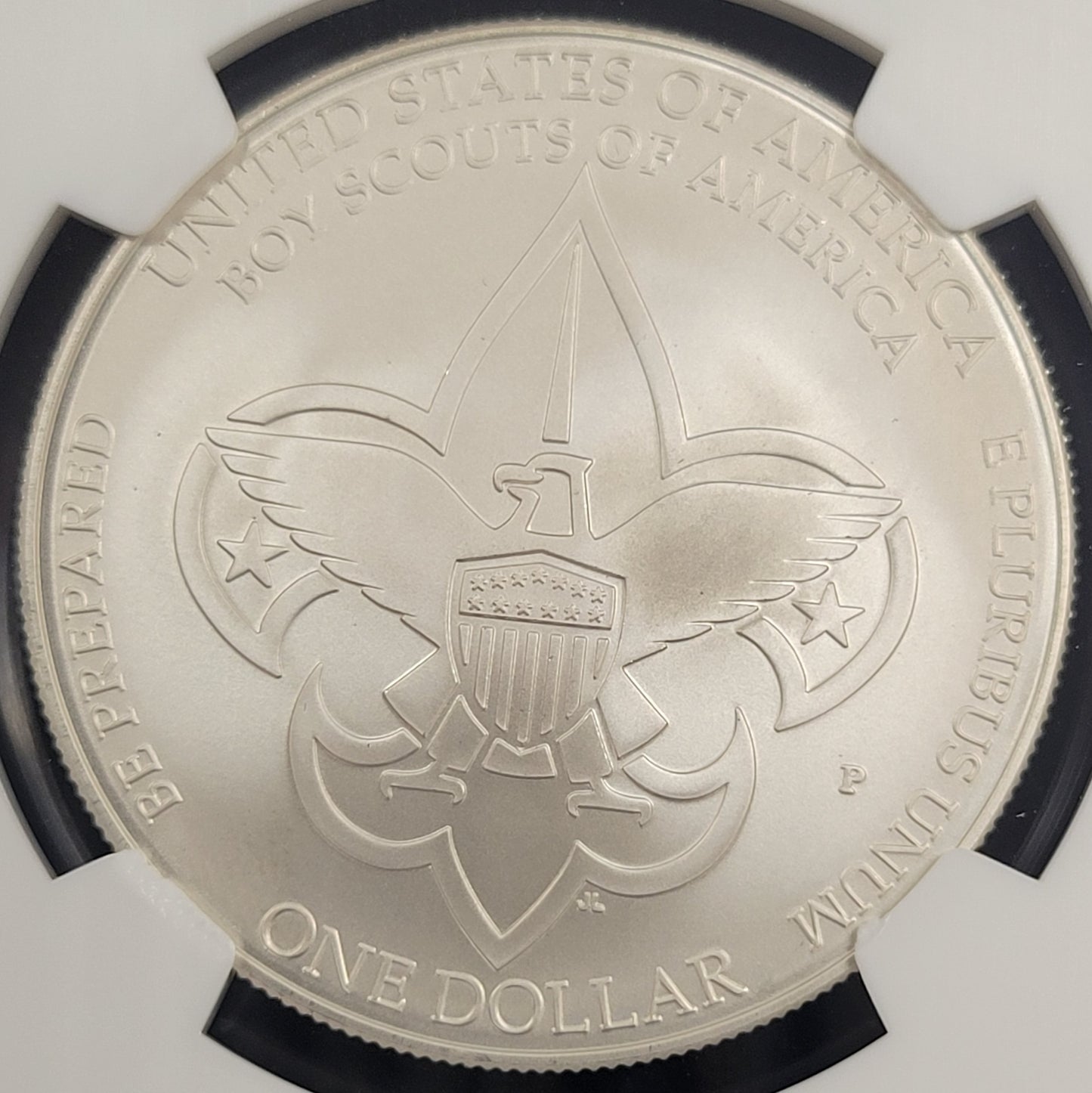 2010-P Boy Scouts $1 Bullion NGC certified MS70