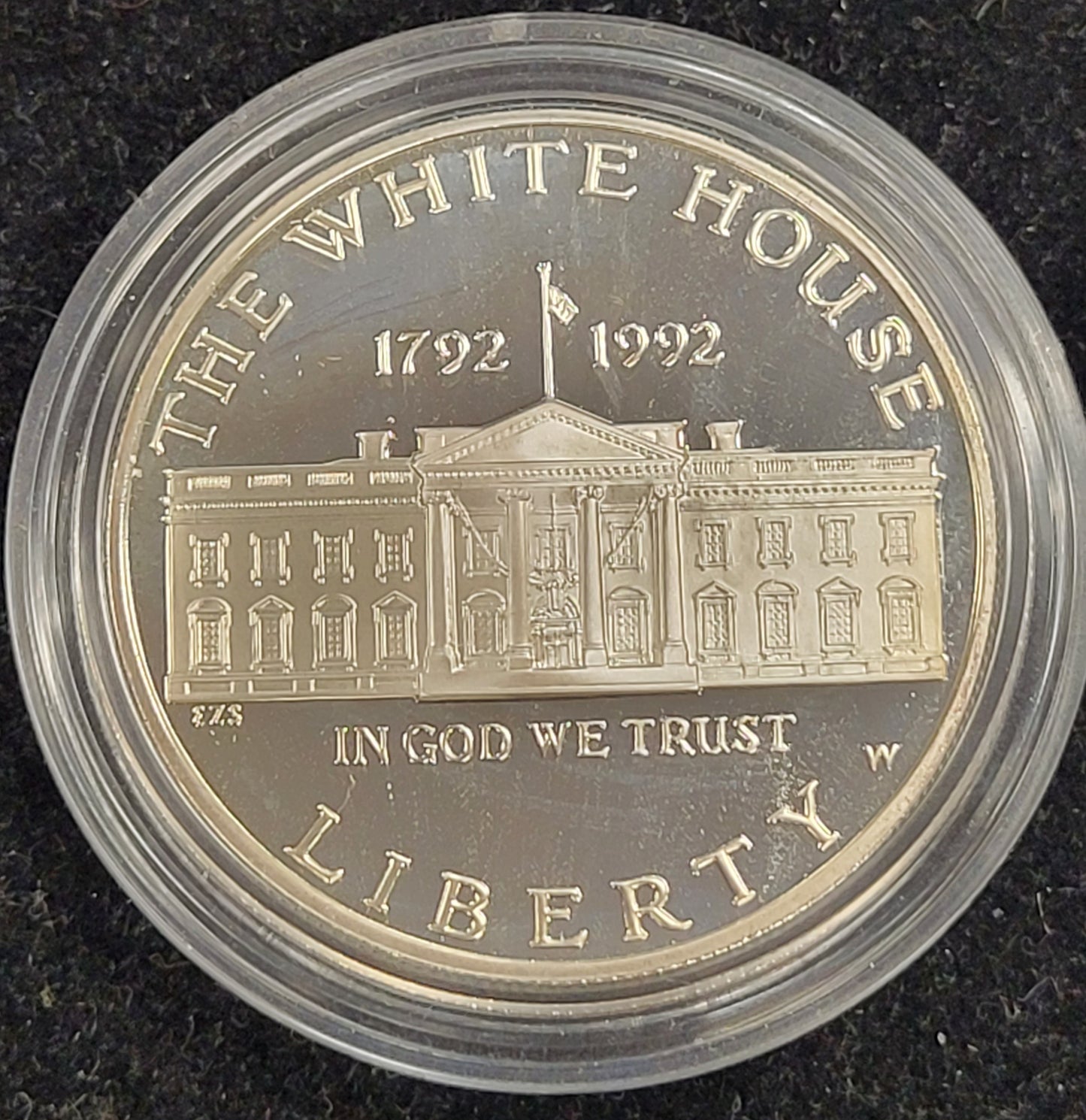 1992 White House 200th Anniversary Proof $1 Silver Coin