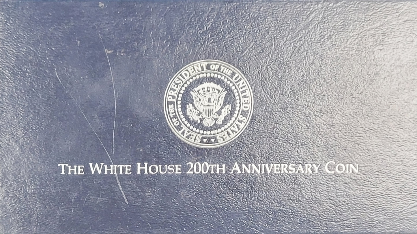 1992 White House 200th Anniversary Proof $1 Silver Coin
