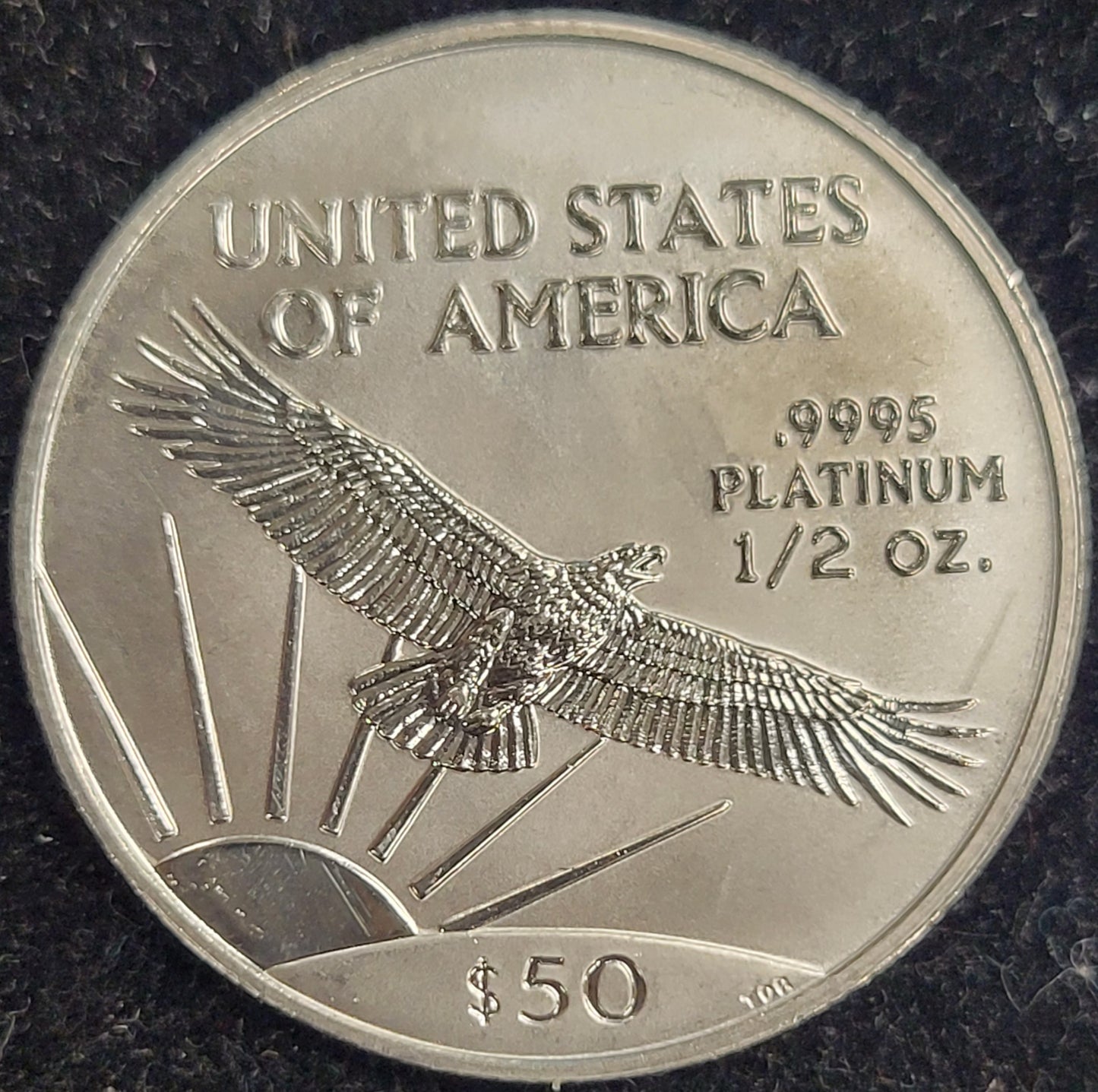 2001 1/2oz. .9995 Platinum $50 Coin