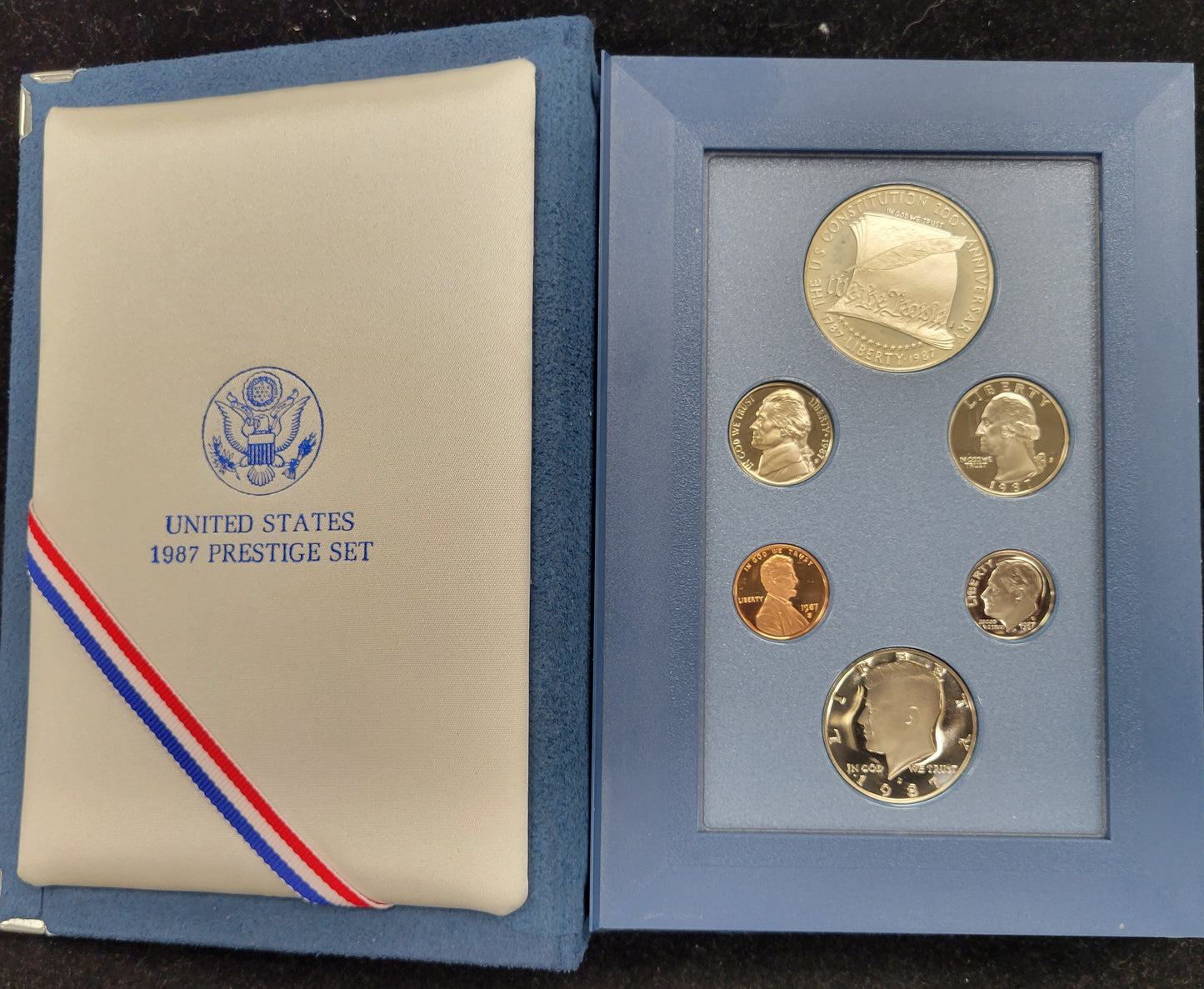 1987-S United States Constitution Coin Prestige Set