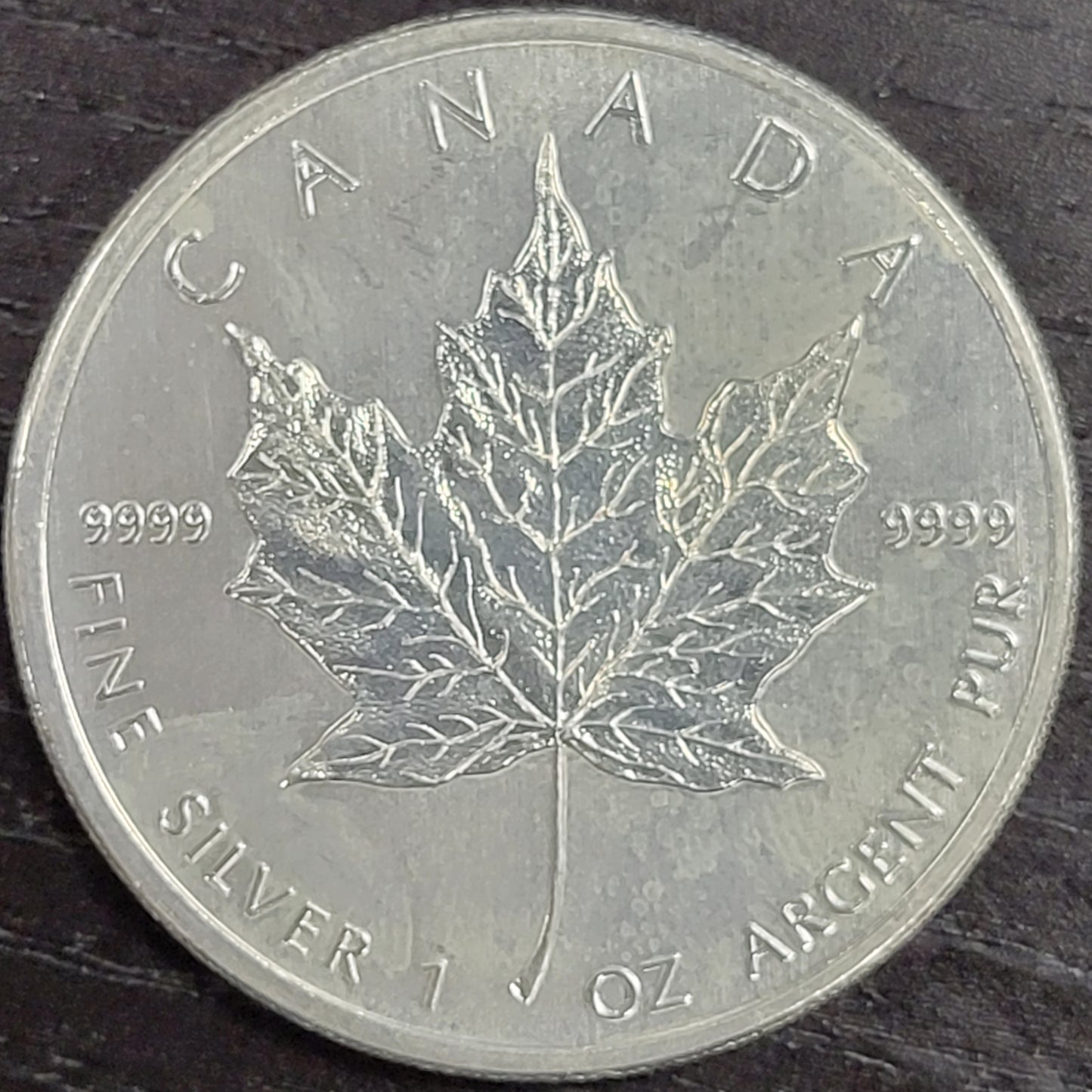 Canadian 2011 1 oz. Silver Maple Leaf .9999 Fine Bullion