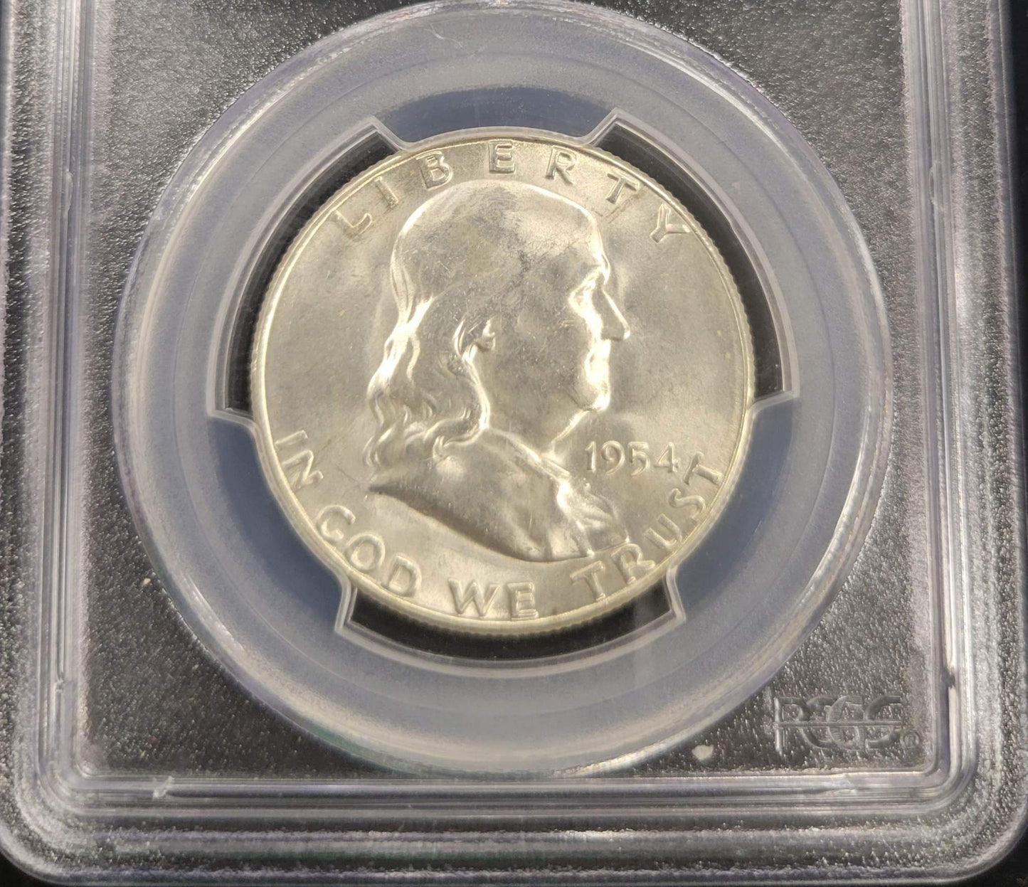 1954-S Franklin Silver Half Dollar PCGS MS64 .50c