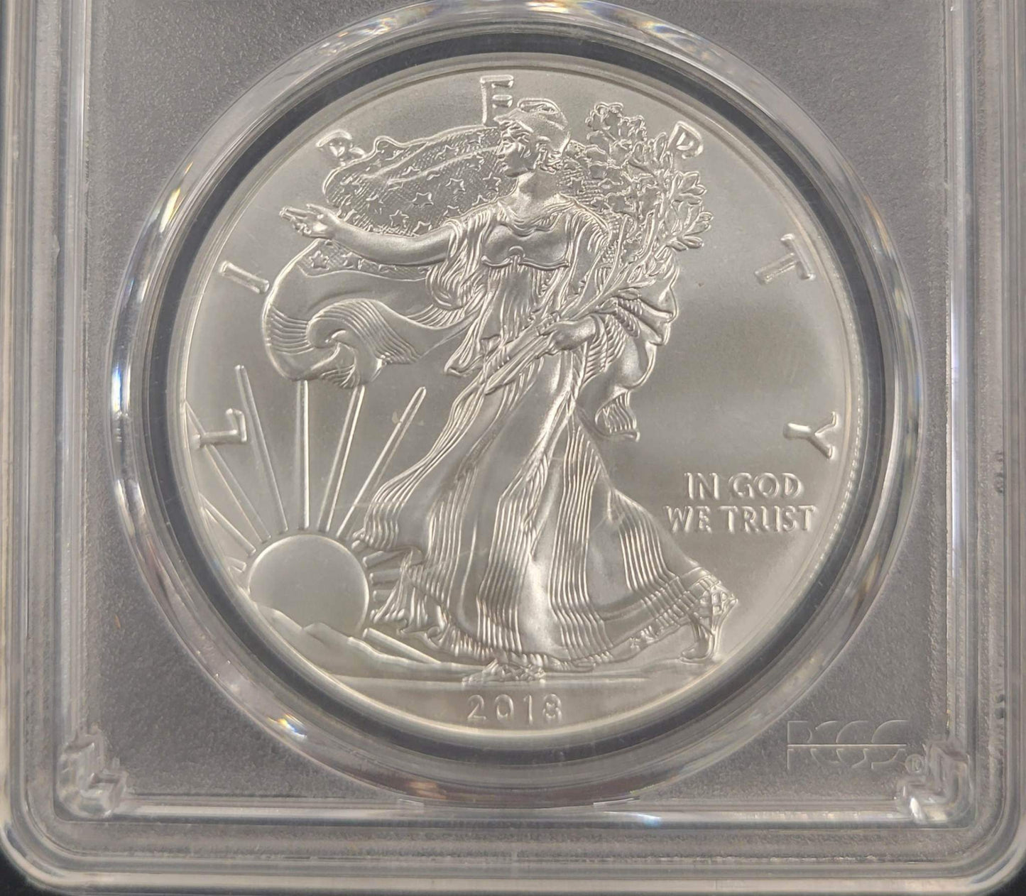 2018 American Eagle Standing Liberty PCGS MS70 $1