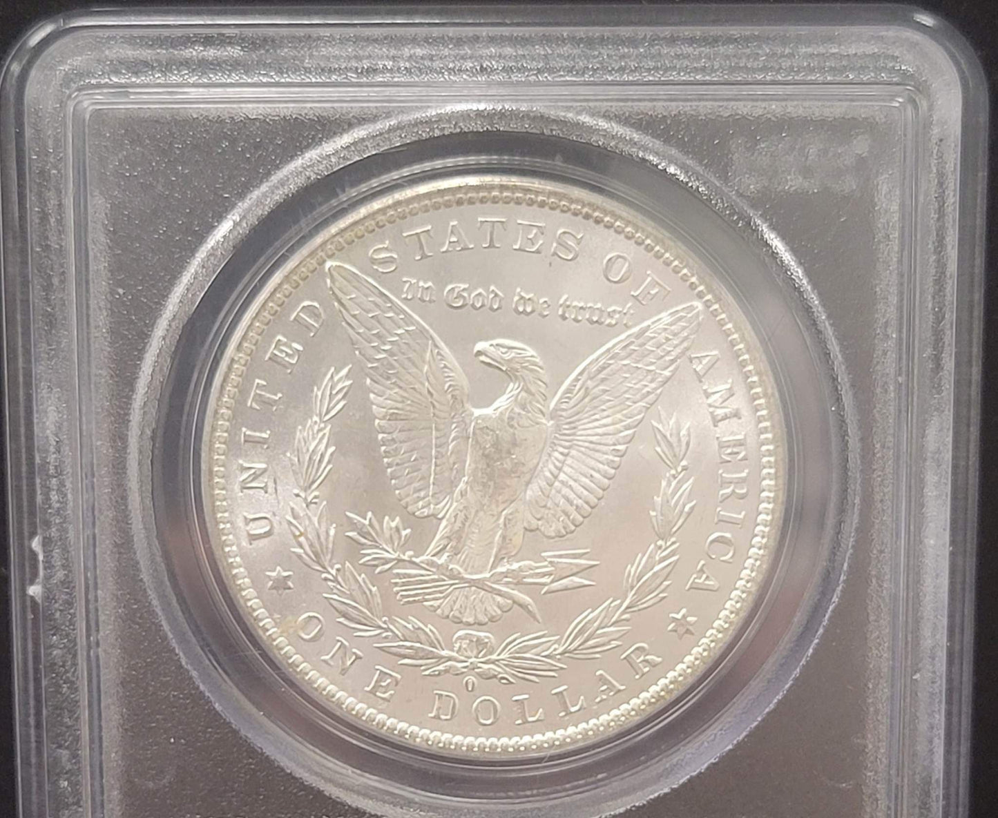 1884-O Morgan Silver Dollar PCGS MS63 certified $1