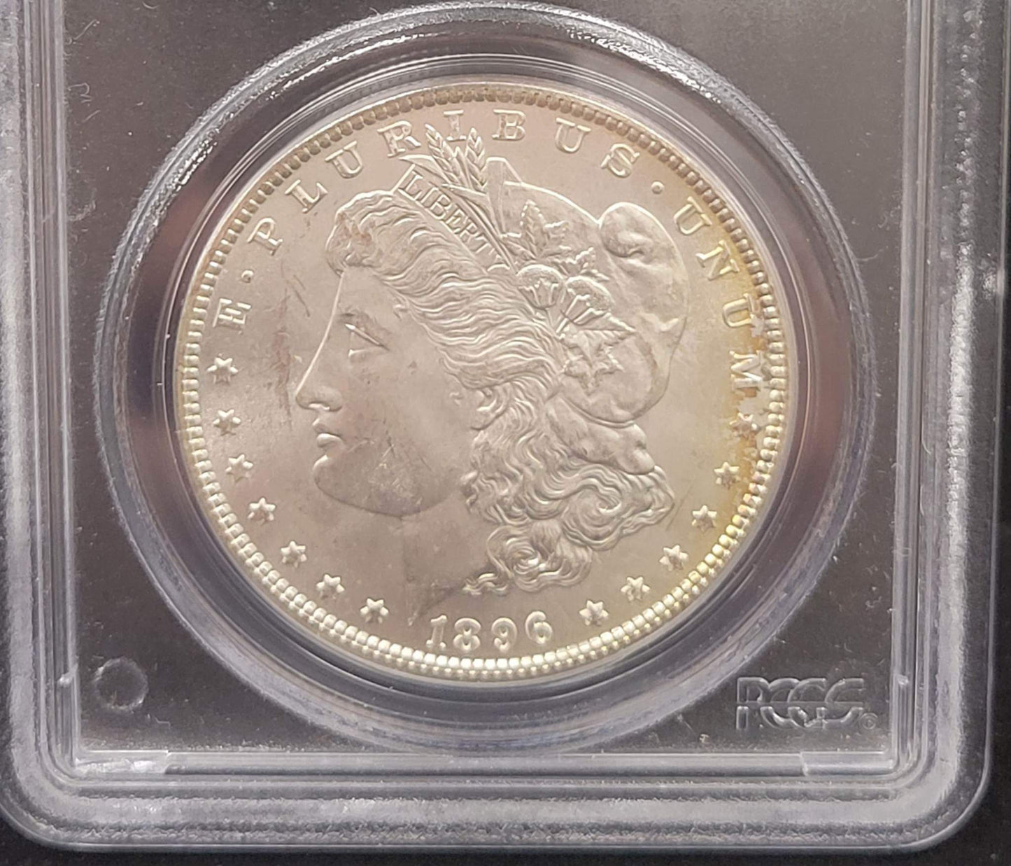 1896 Morgan Silver Dollar PCGS MS64 certified $1