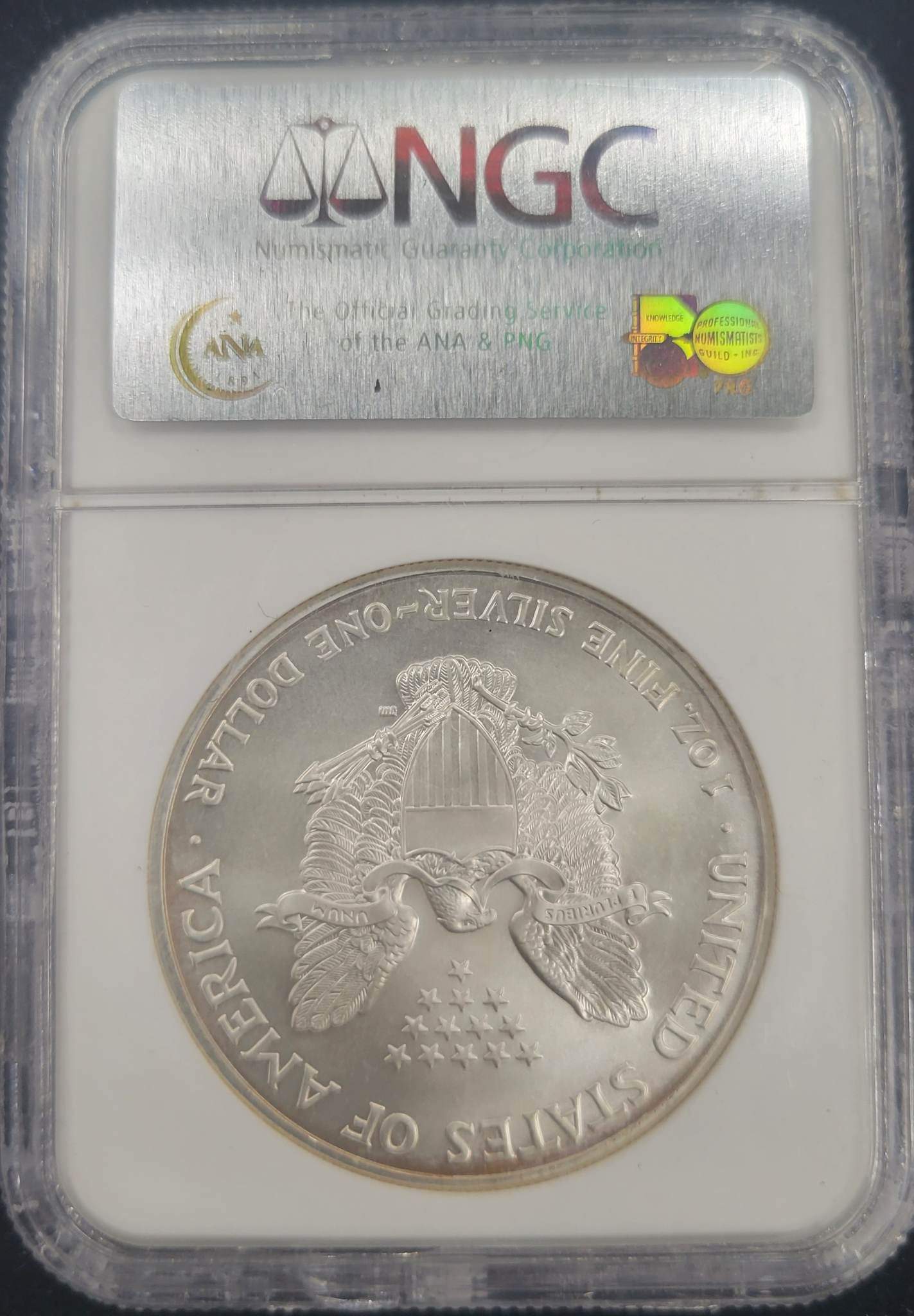 2006 Silver Eagle Standing Liberty NGC Gem Uncirculated $1