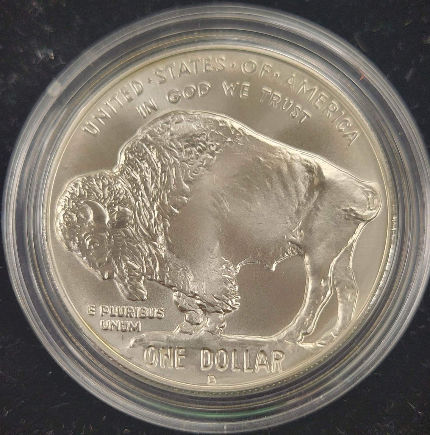 2001 American Buffalo Commemorative Coin Unciculated Silver Dollar $1