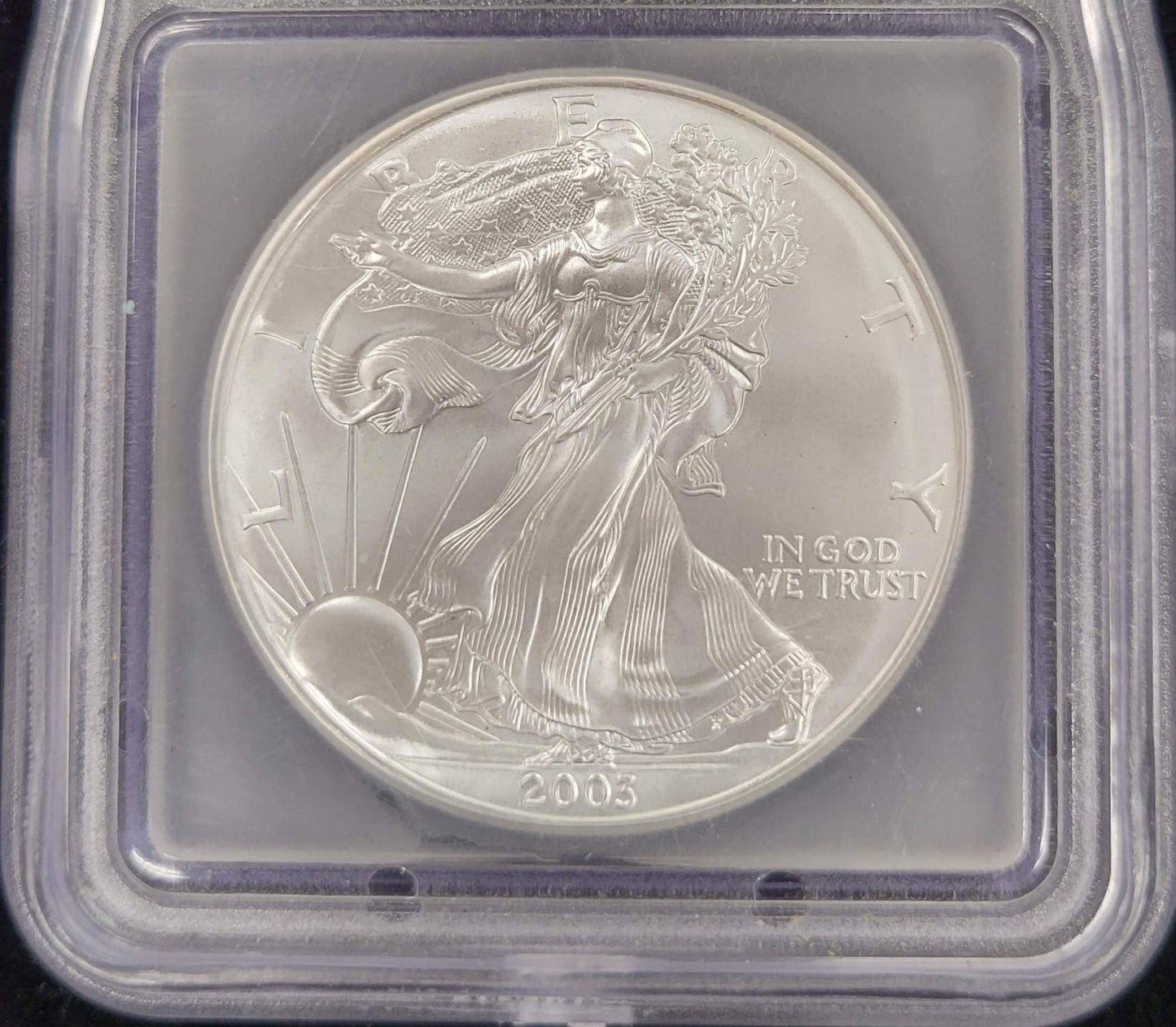 2003 Standing Liberty Silver eagle ICG MS69 $1