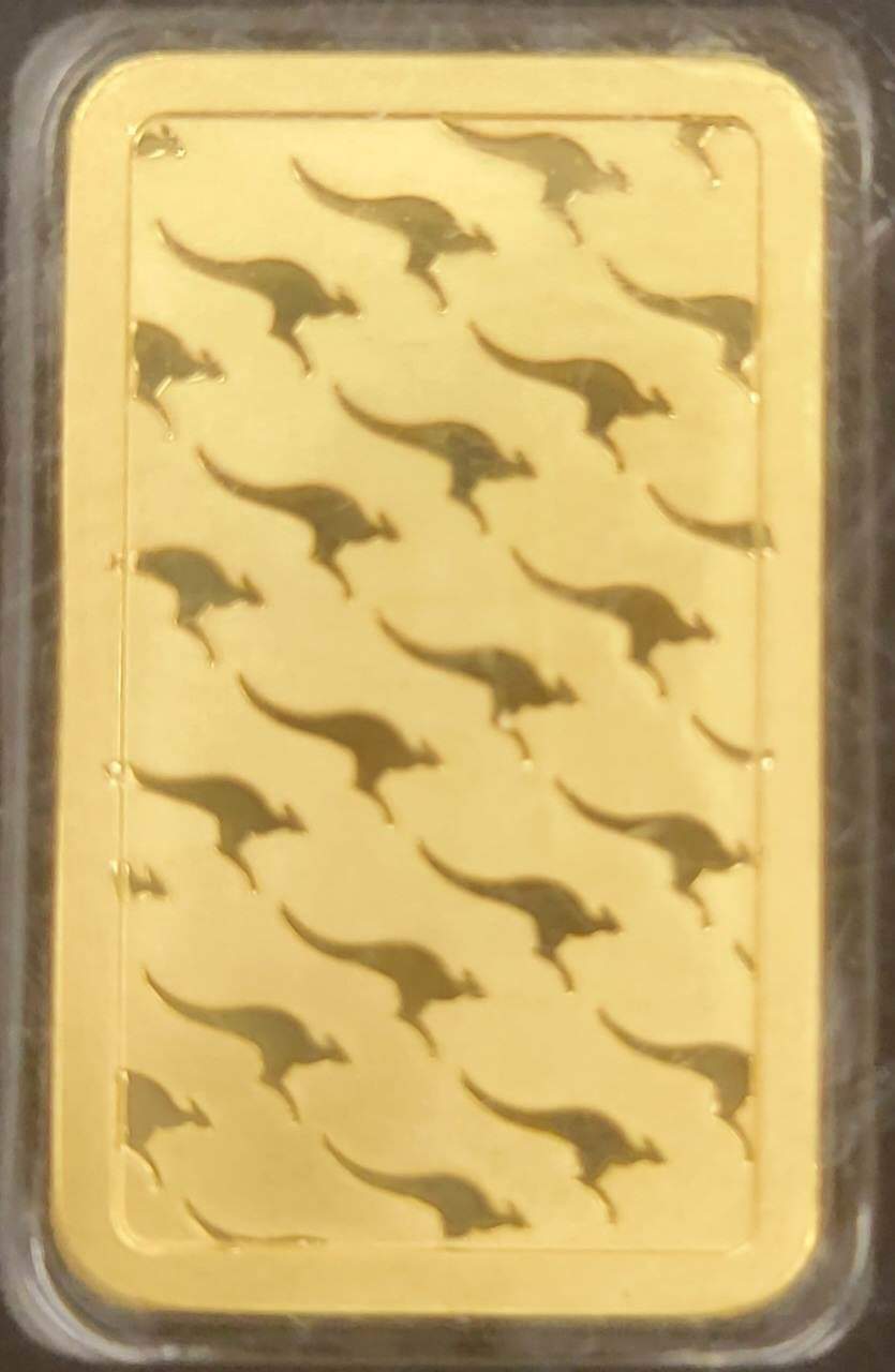 5 Gram Gold Perth Mint Australia Bar (W/Assay)