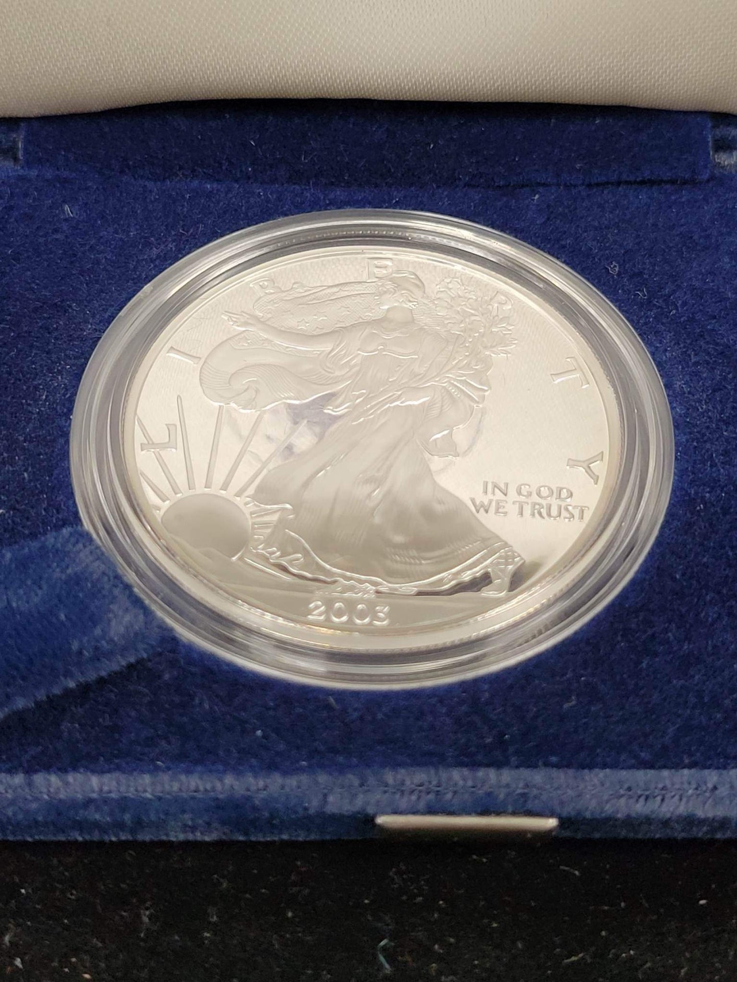 2003-W Silver American Eagle One Dollar Proof Coin
